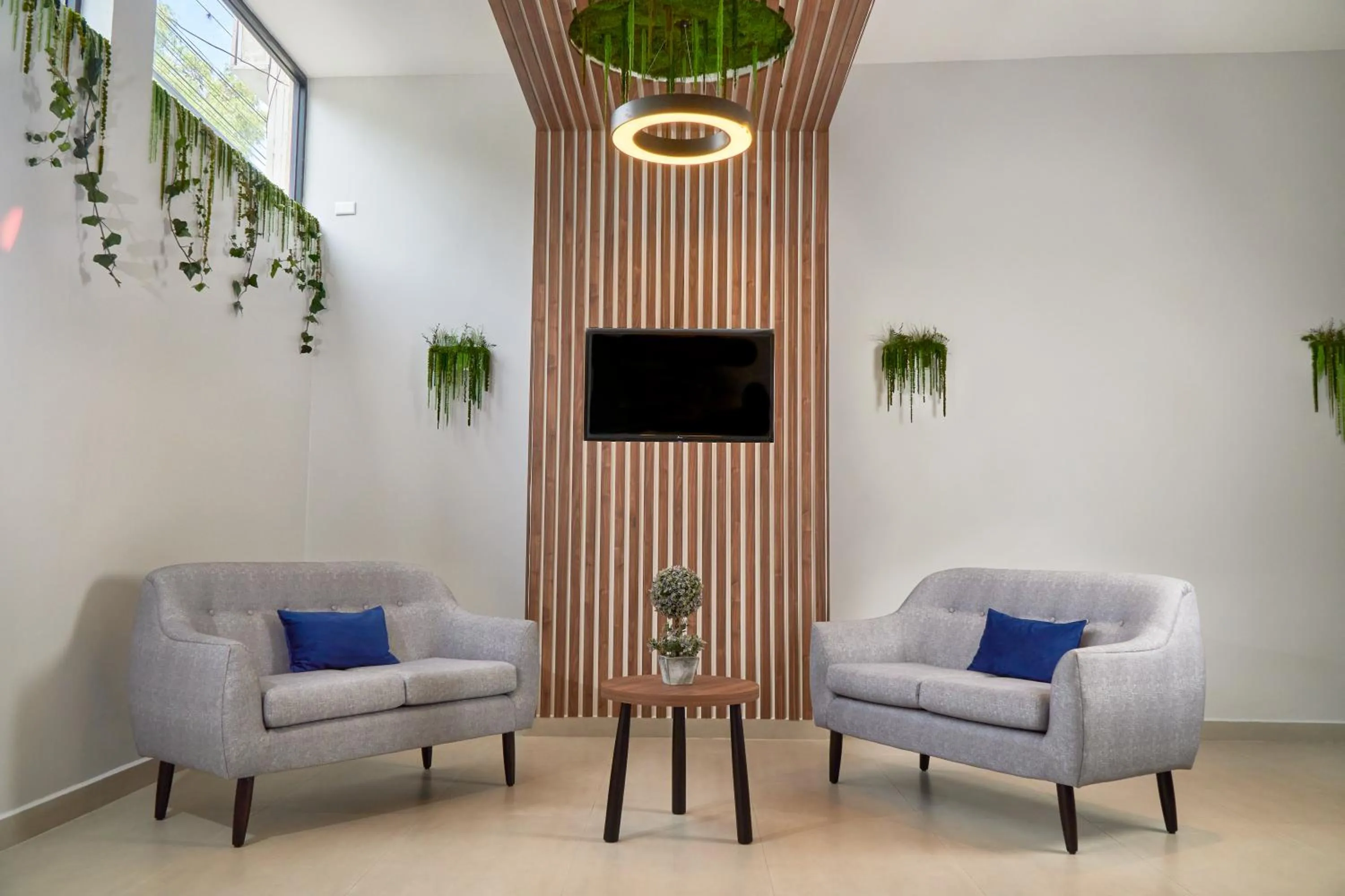 Lobby or reception in Hotel Montecarlo