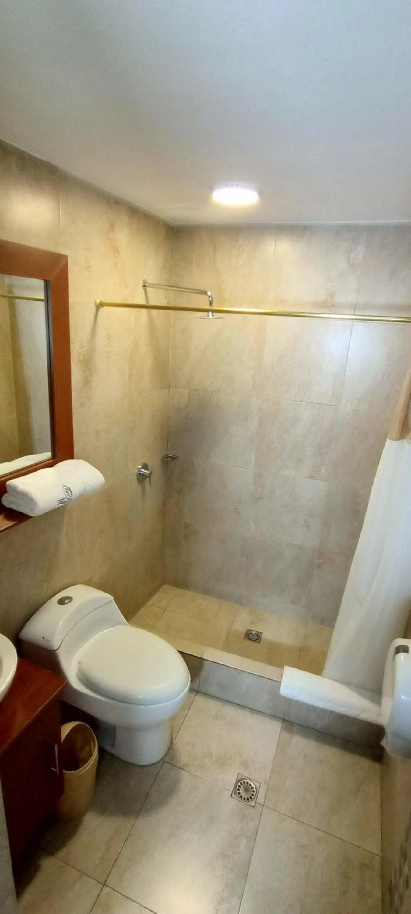 Bathroom in Hotel Montecarlo