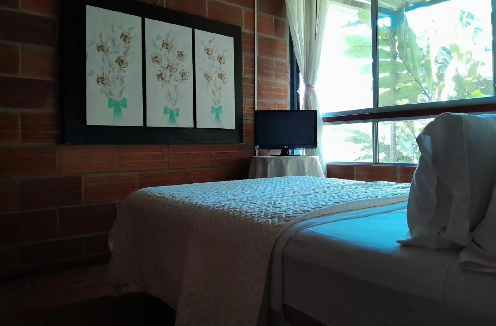 Bed in Hosteria Florecer