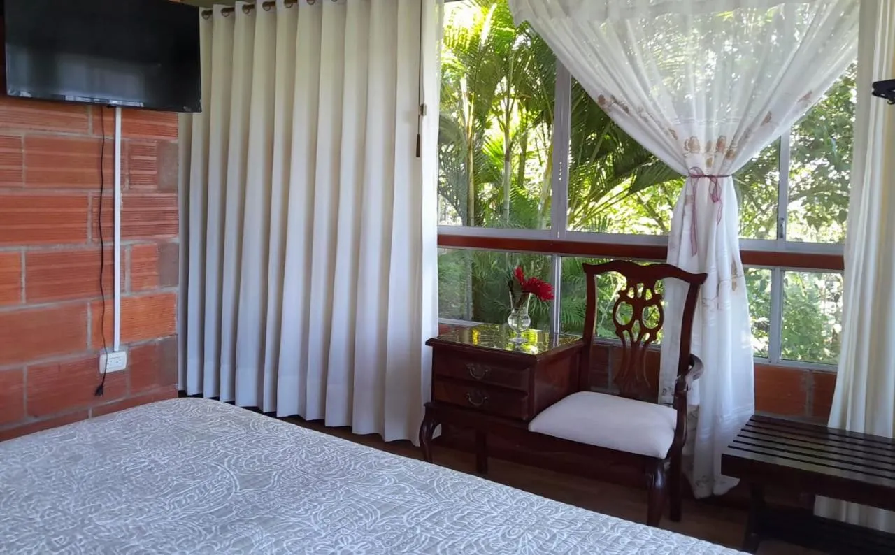 Bed in Hosteria Florecer