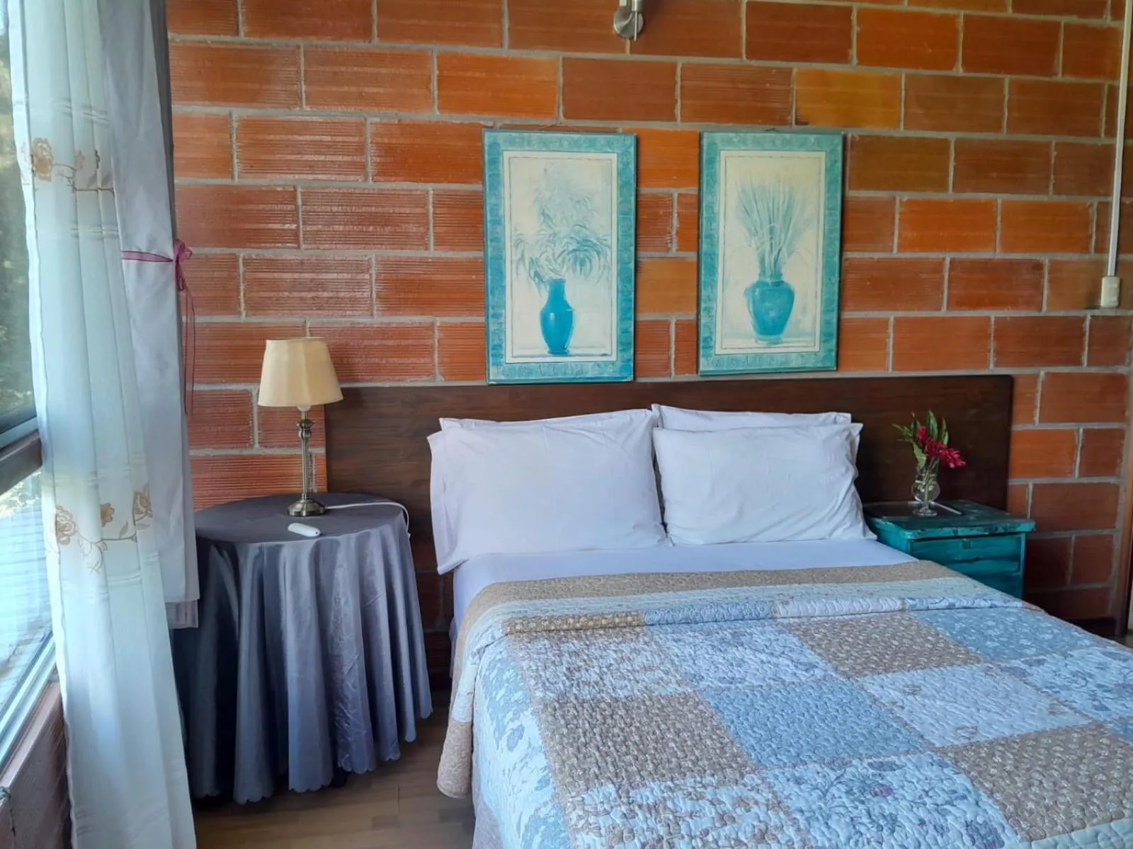 Bed in Hosteria Florecer