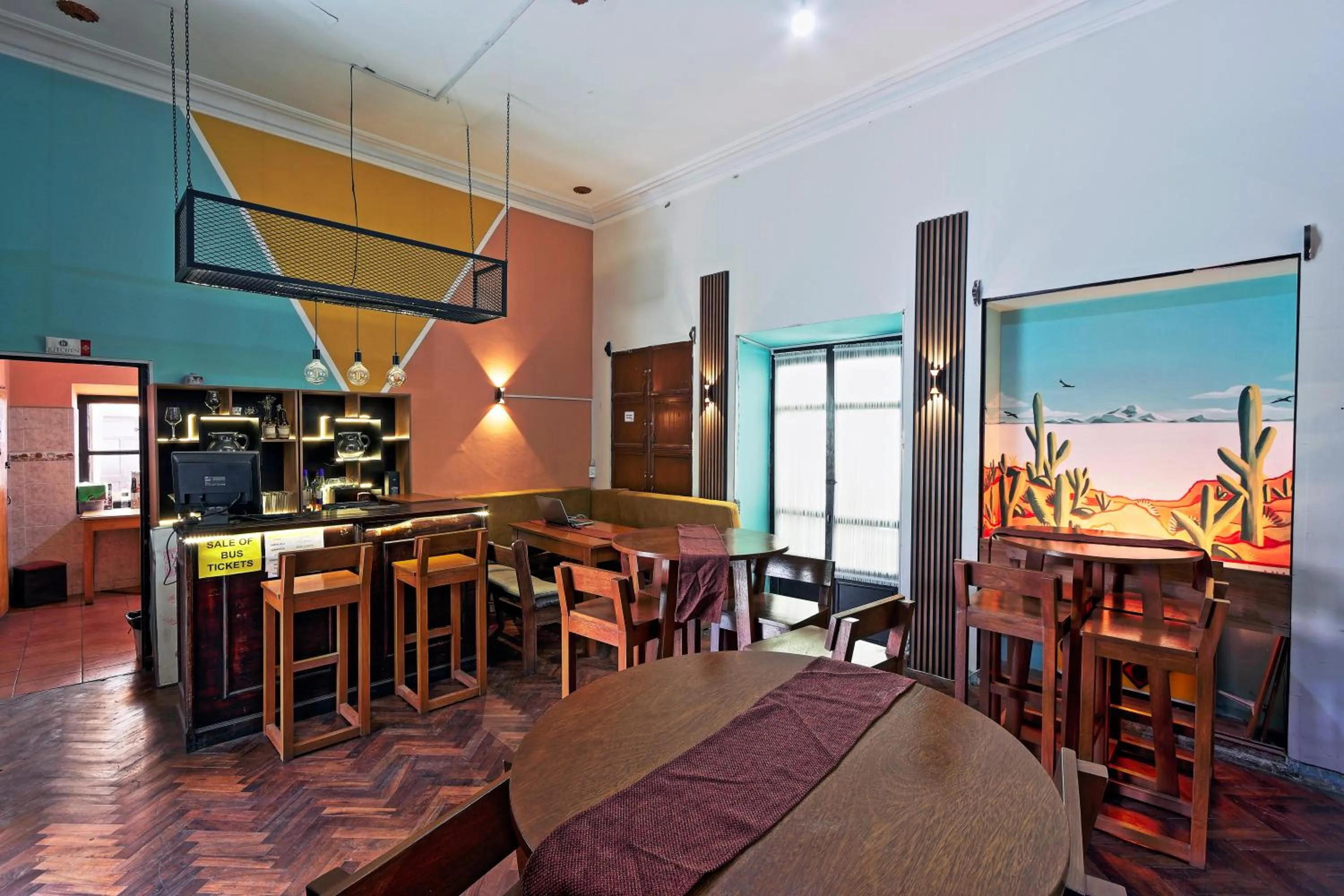 Seating area in Colors House