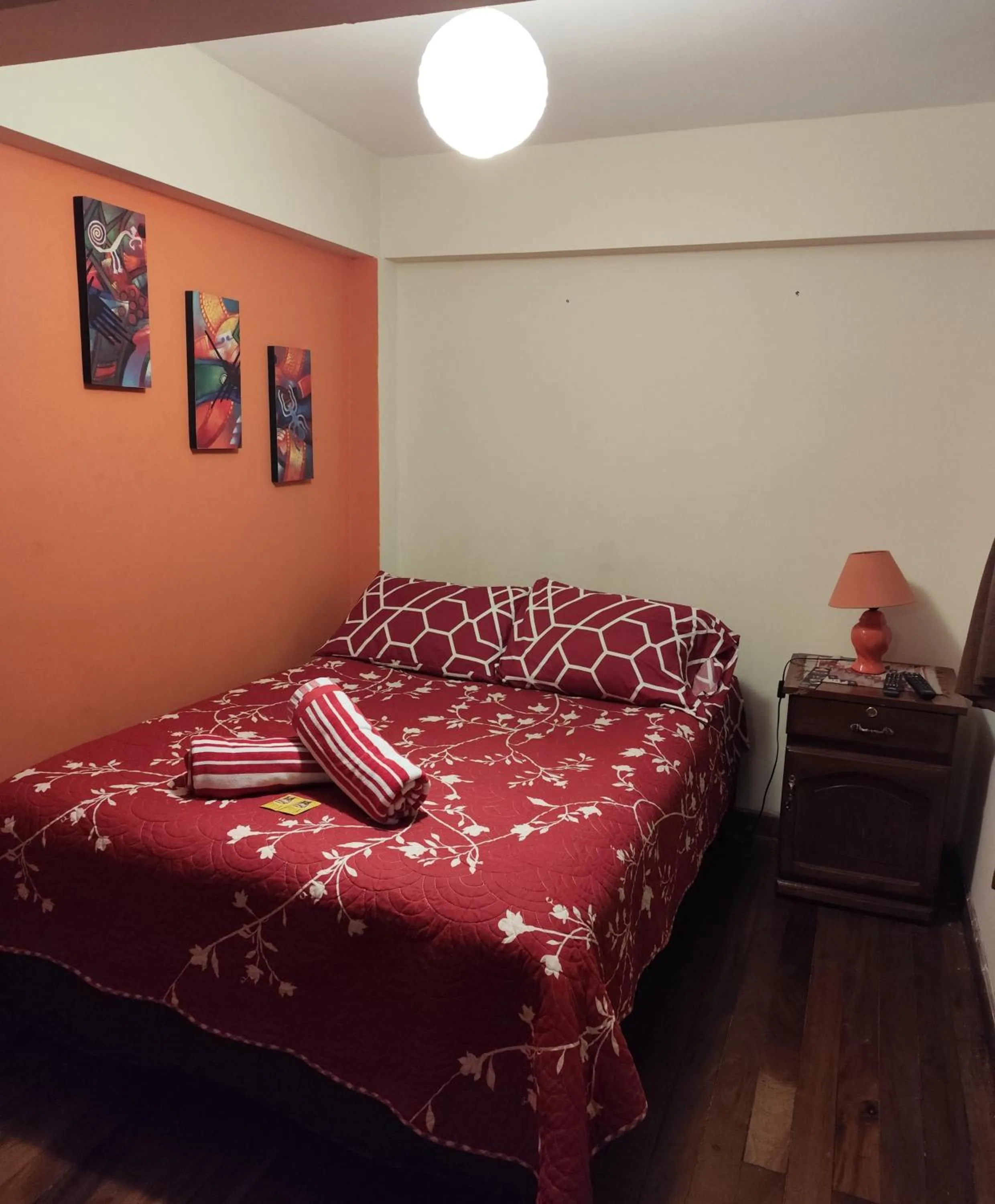 Photo of the whole room, Bed in Colors House
