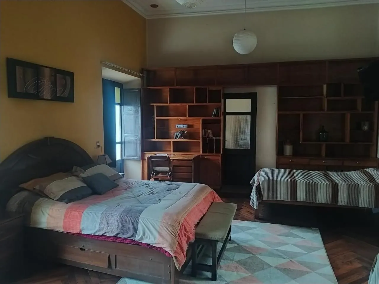 Property building, Bed in Colors House