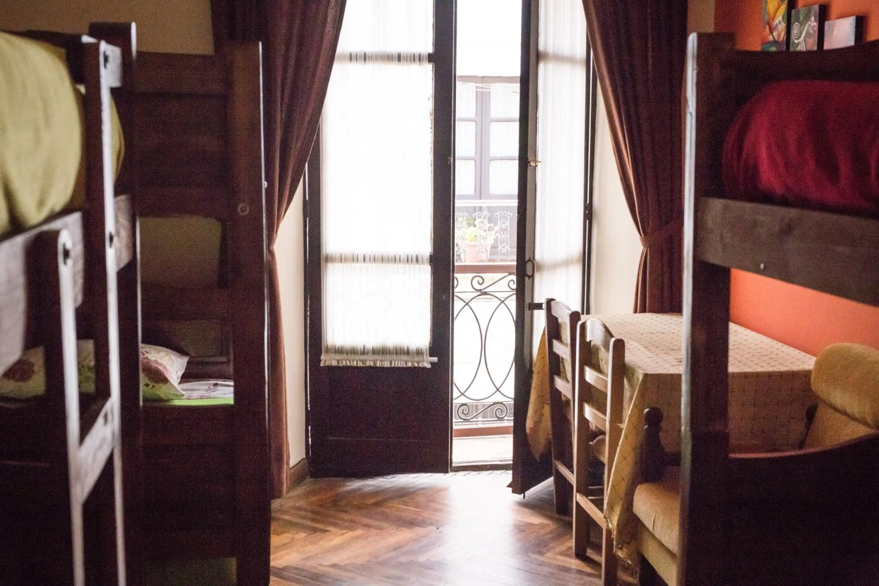 Photo of the whole room, Bed in Colors House