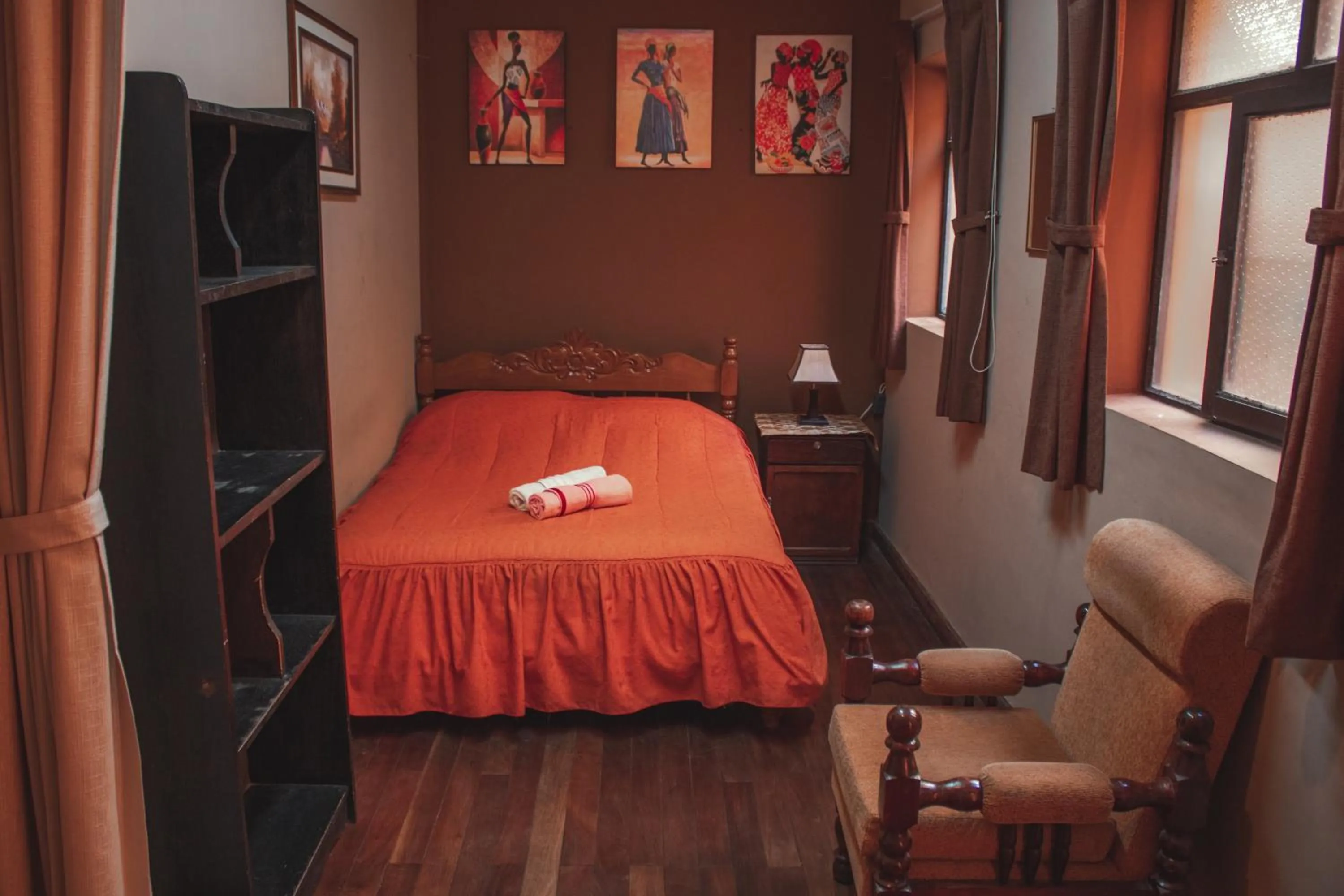 Photo of the whole room, Bed in Colors House