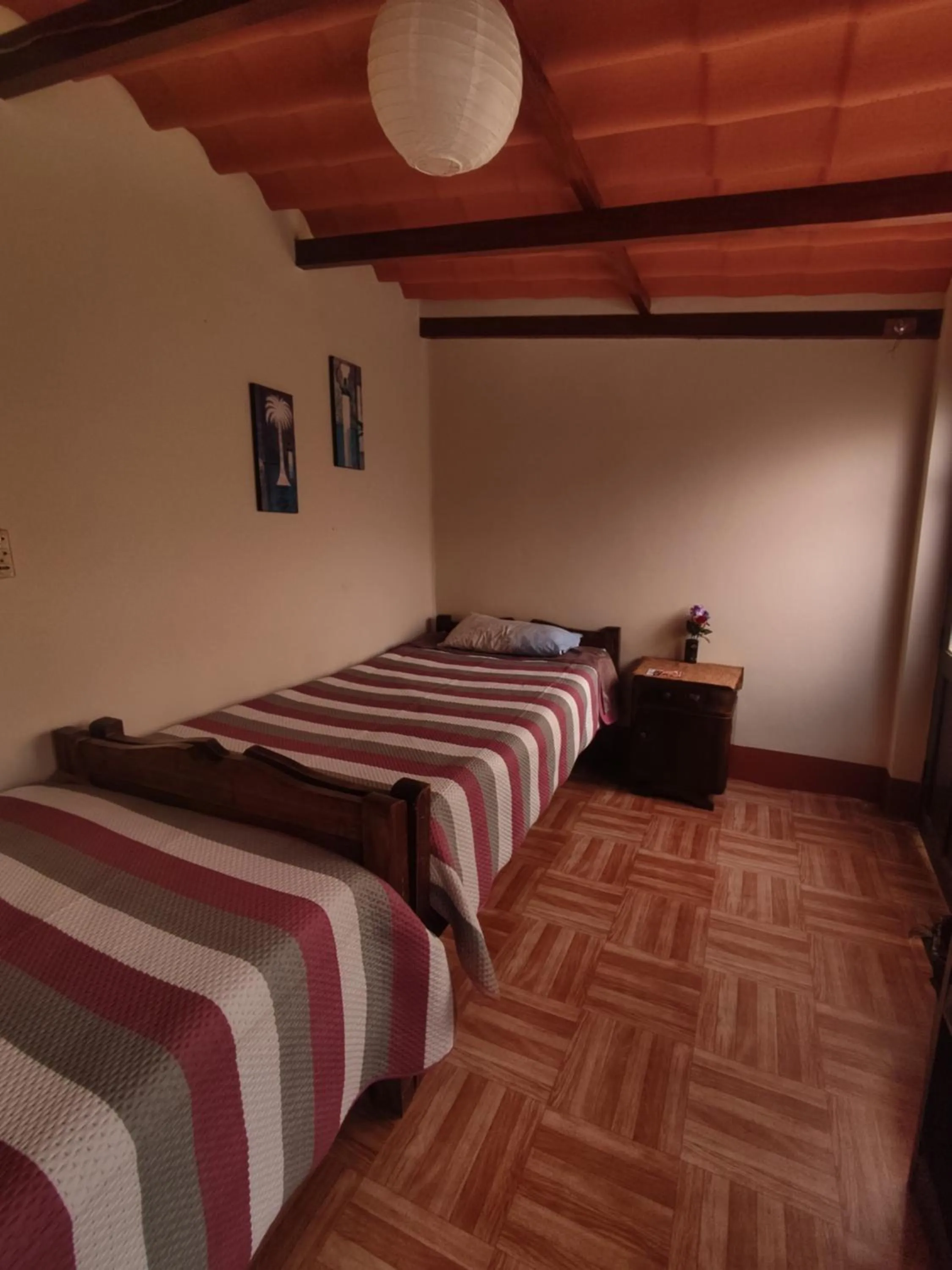 Bedroom, Bed in Colors House