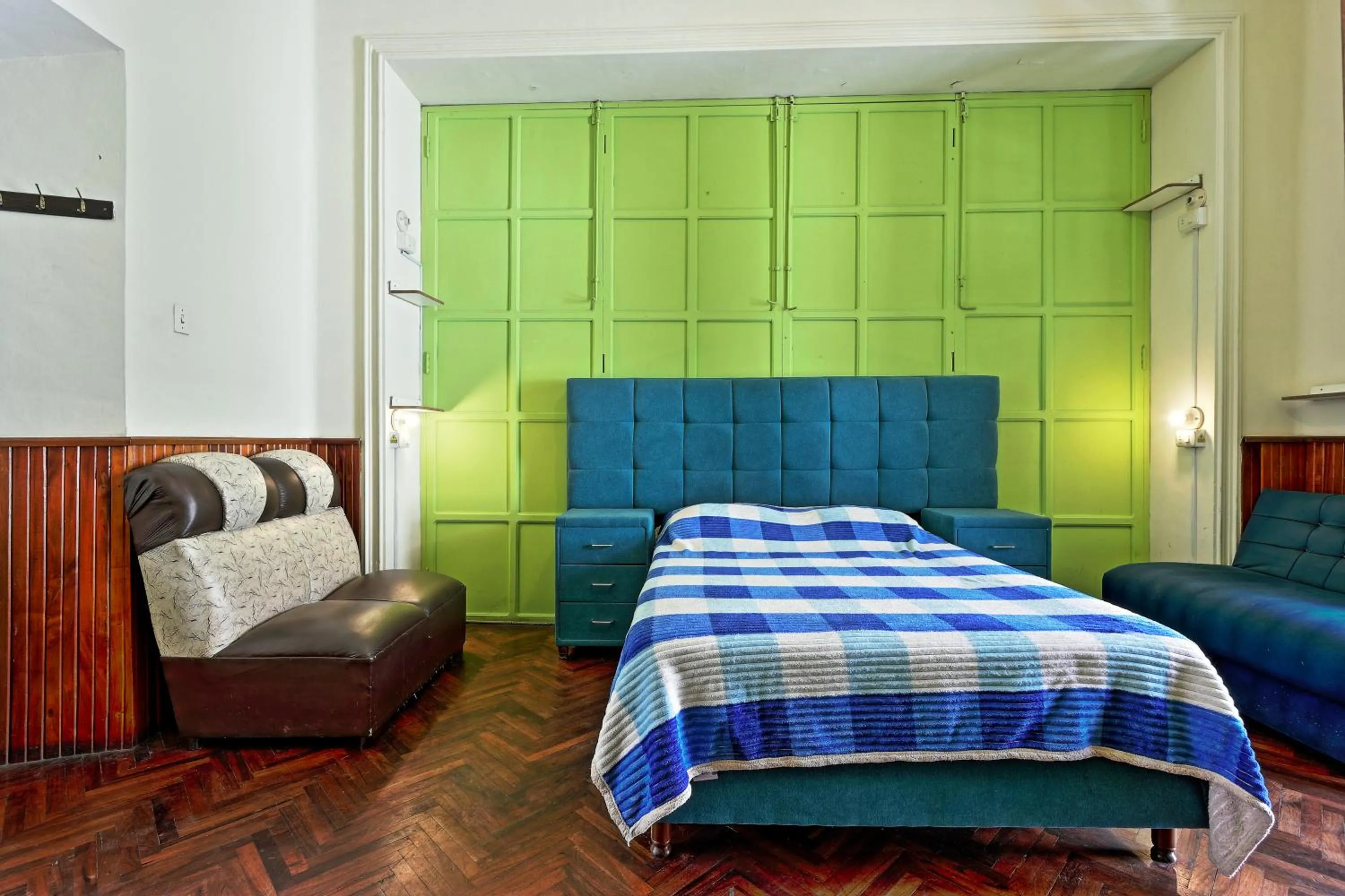 Property building, Bed in Colors House