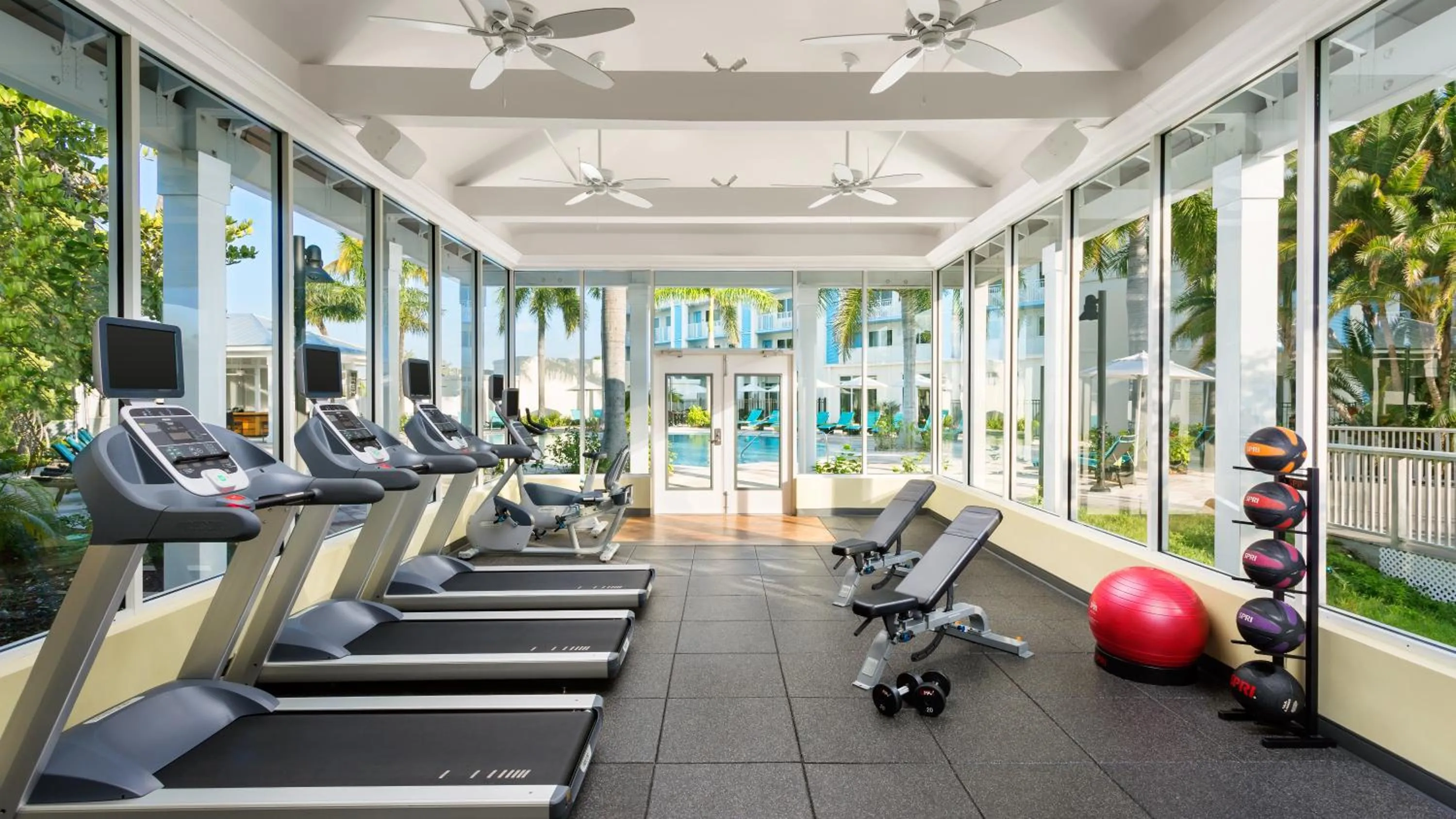 Fitness centre/facilities in Blue Flamingo Resort Key West