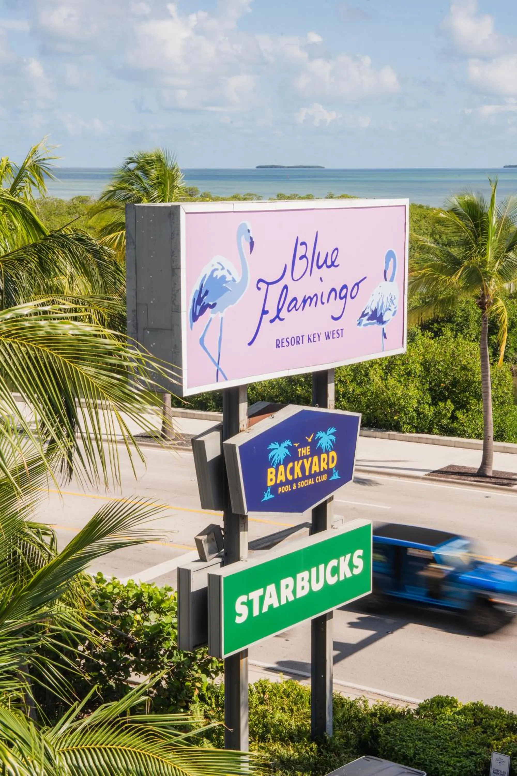 Property logo or sign in Blue Flamingo Resort Key West