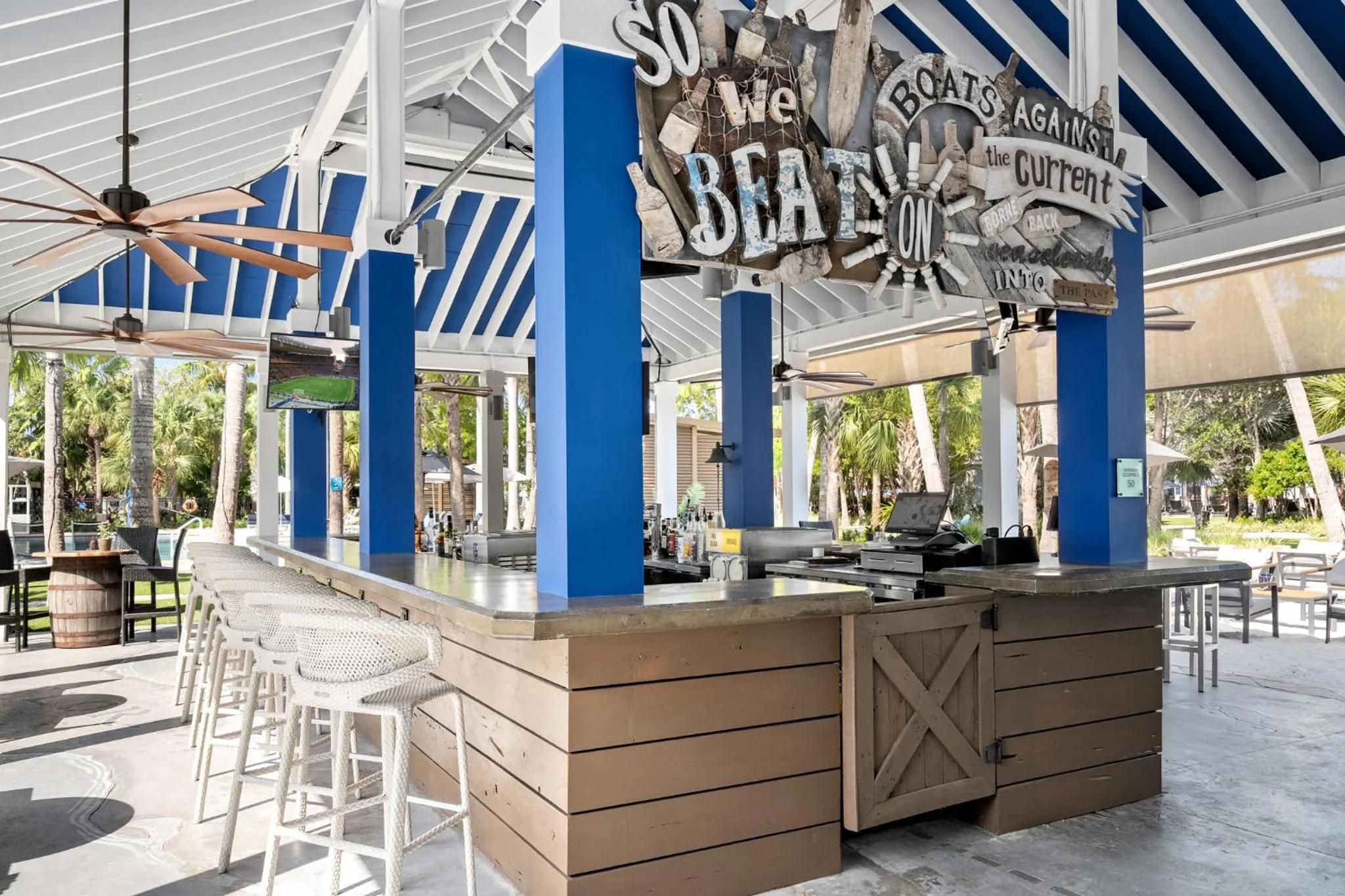 Restaurant/places to eat in Blue Flamingo Resort Key West