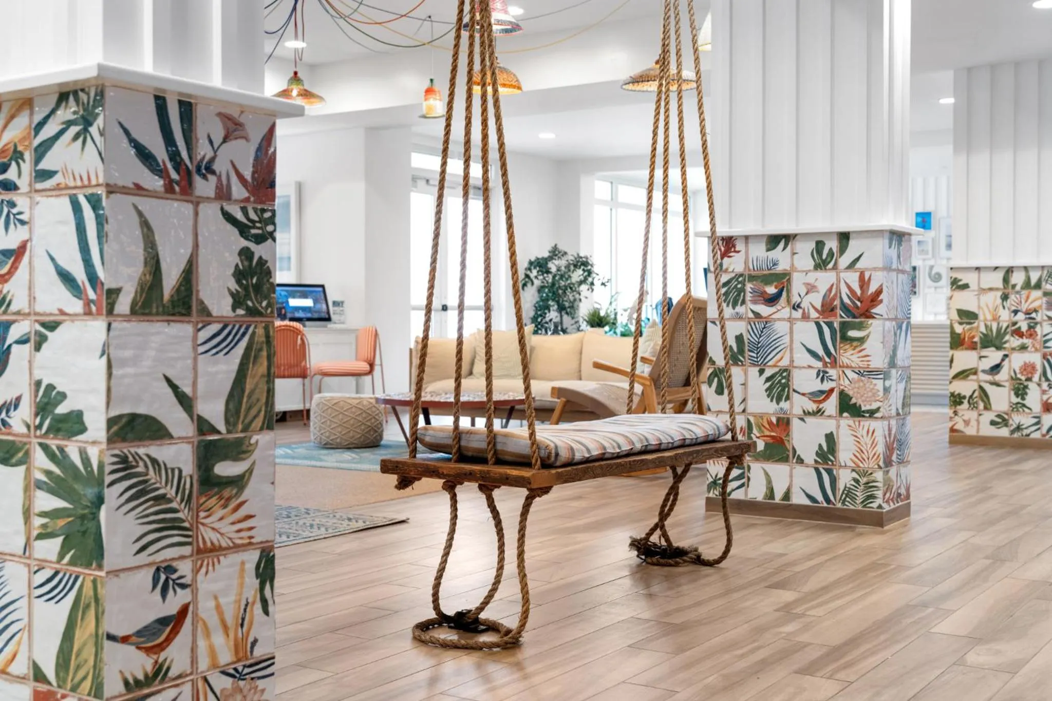 Lobby or reception in Blue Flamingo Resort Key West