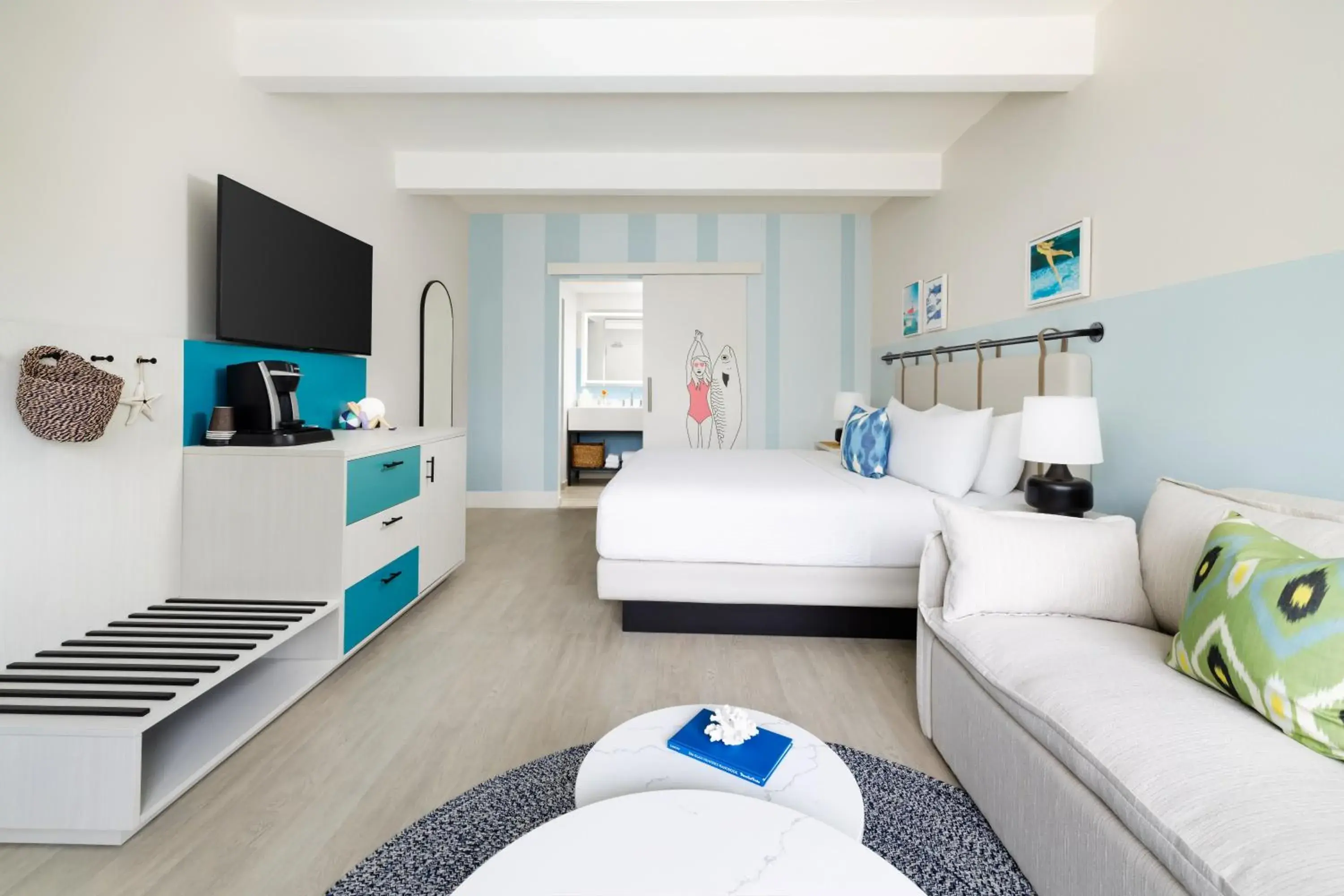 Photo of the whole room, Bed in Blue Flamingo Resort Key West Photo of the whole room, Bed in Blue Flamingo Resort Key West