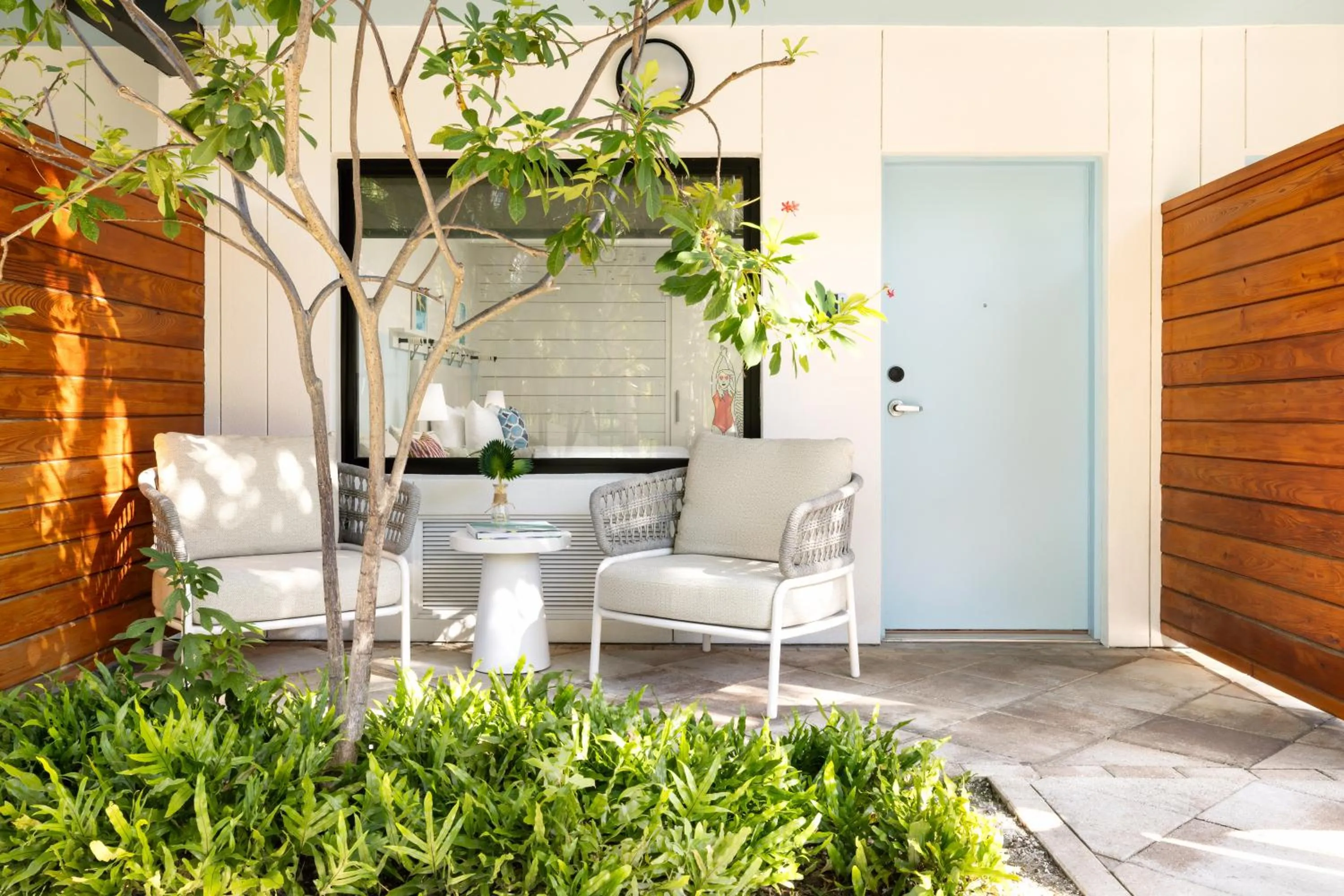 Patio in Blue Flamingo Resort Key West