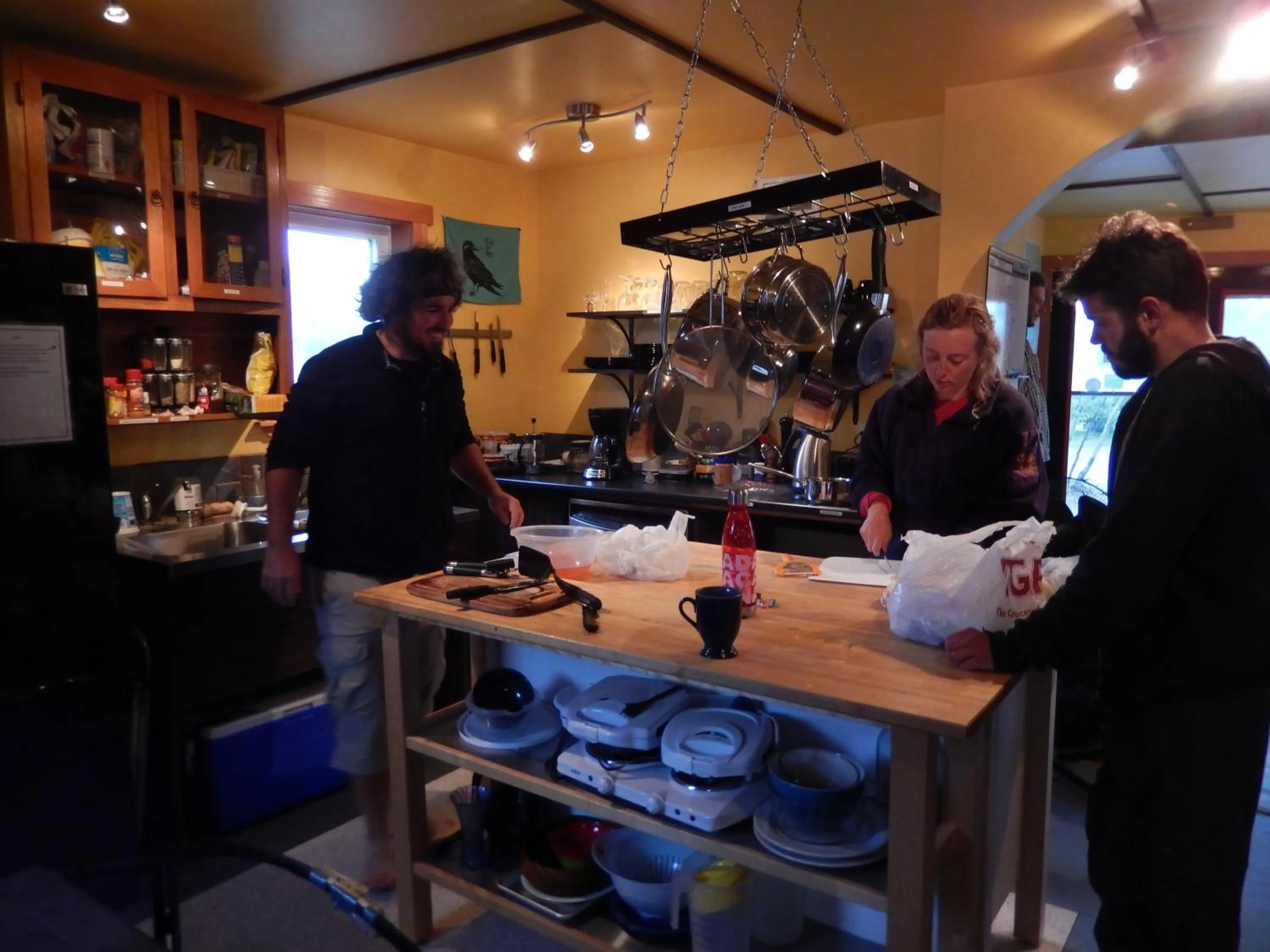 BBQ facilities in Wanderer's Inn Backpackers Hostel