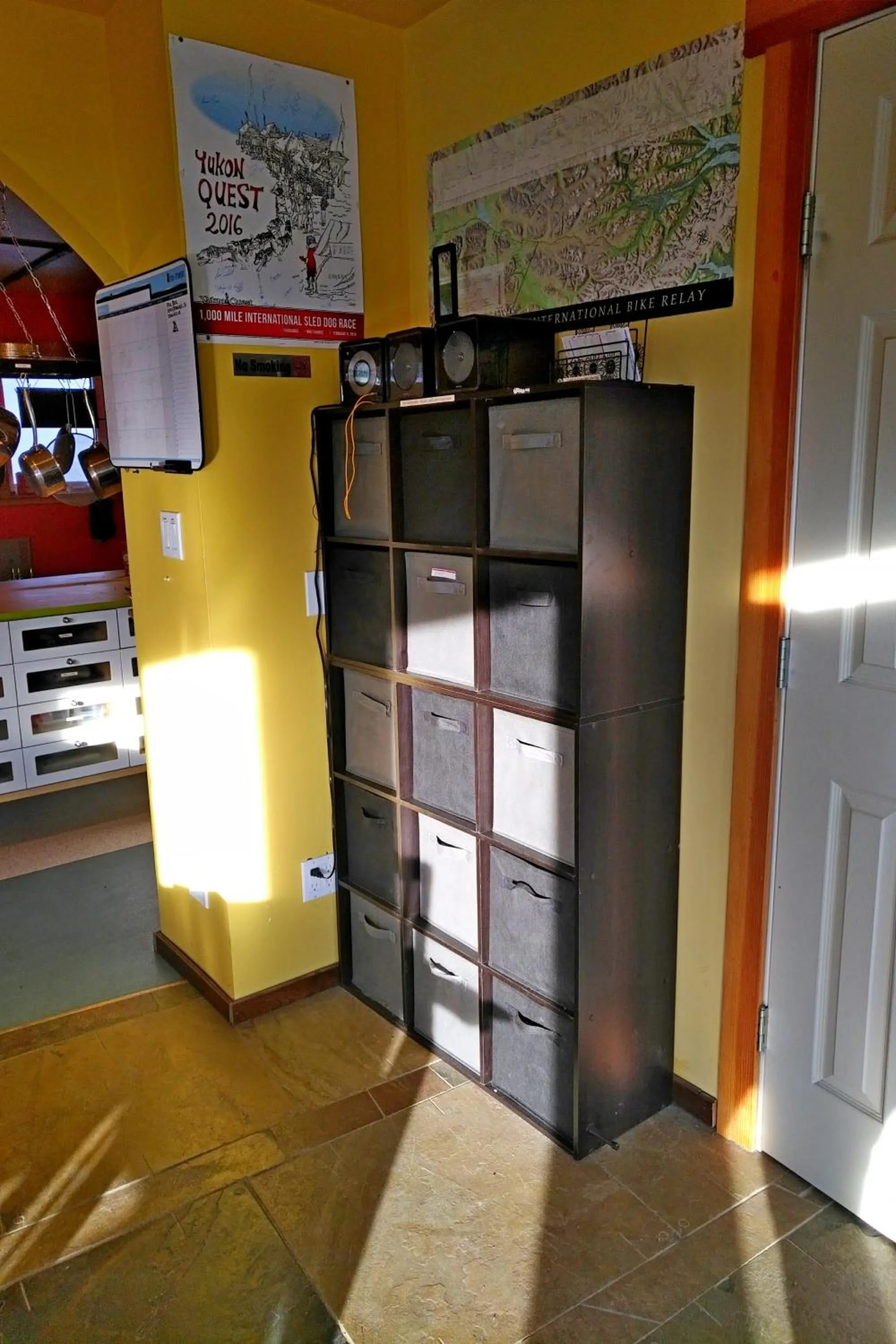 Decorative detail in Wanderer's Inn Backpackers Hostel