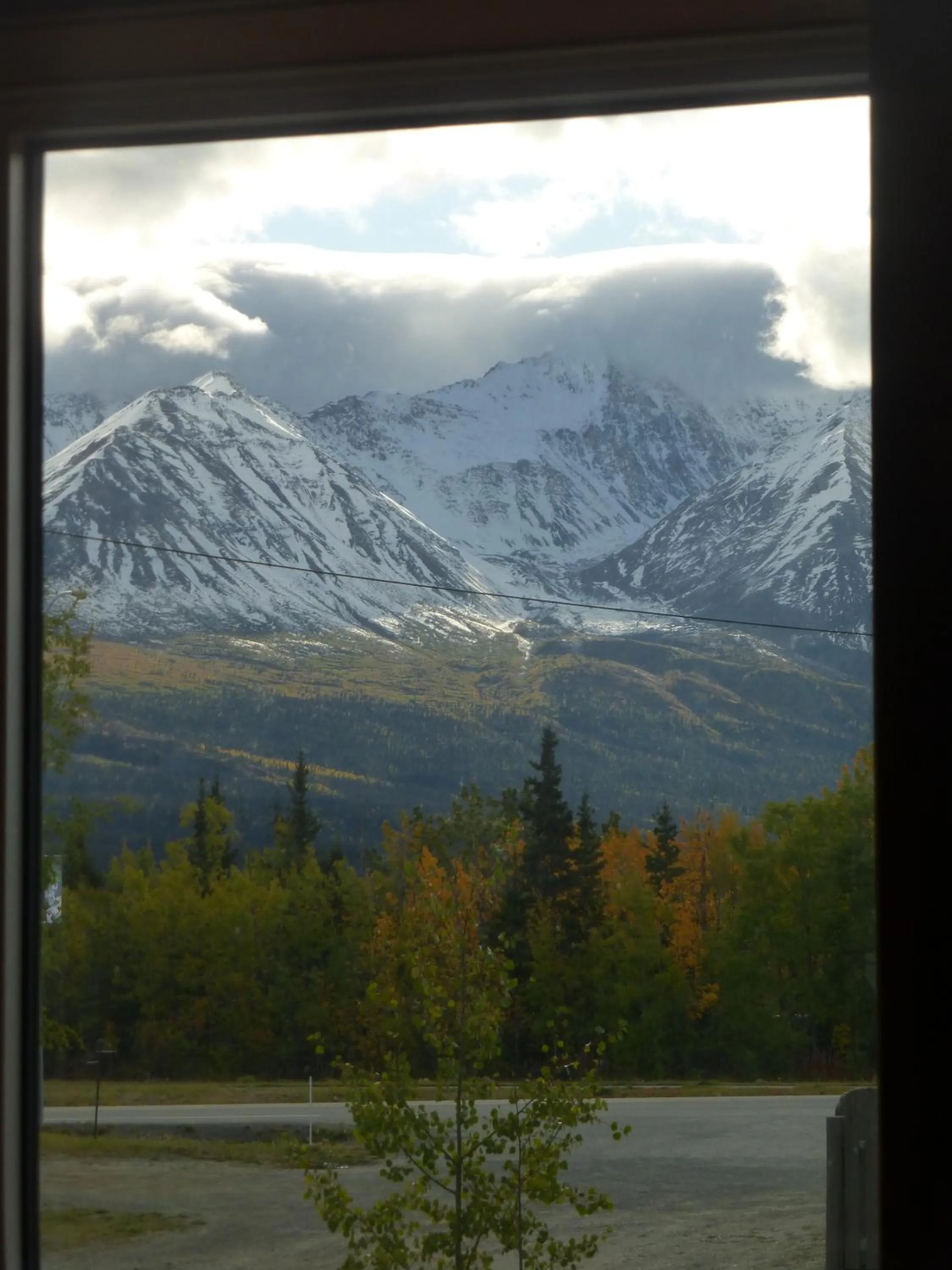 Communal lounge/ TV room in Wanderer's Inn Backpackers Hostel