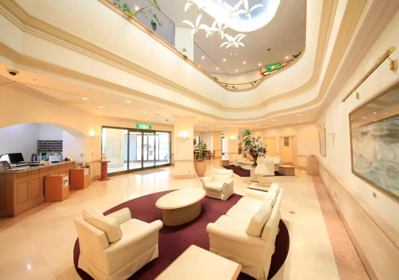 Lobby or reception in Kamogawa Grand Tower Lobby or reception in Kamogawa Grand Tower