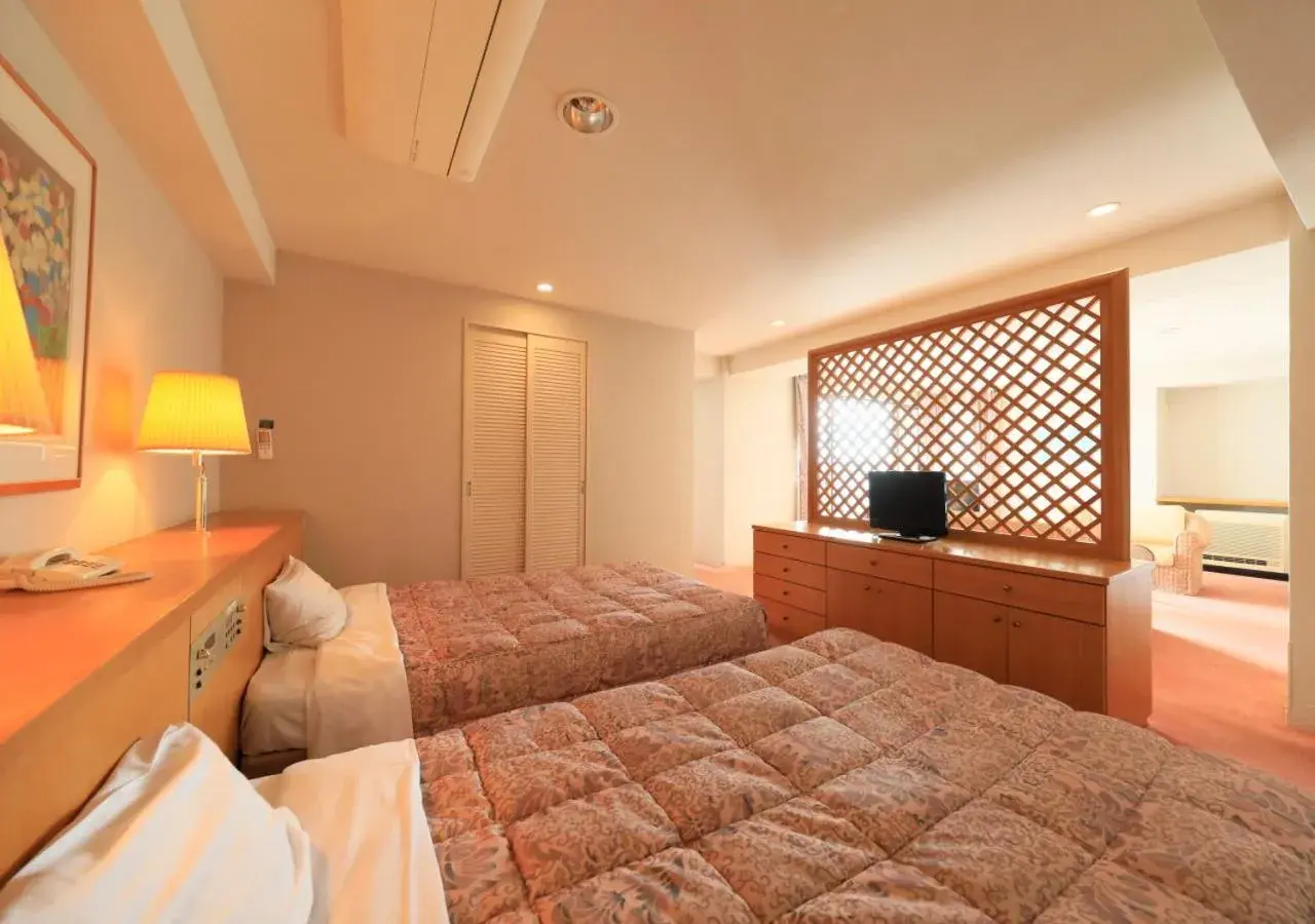 Bed in Kamogawa Grand Tower Bed in Kamogawa Grand Tower