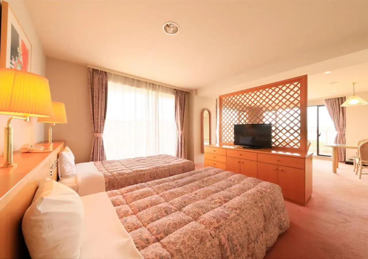 Bed in Kamogawa Grand Tower Bed in Kamogawa Grand Tower