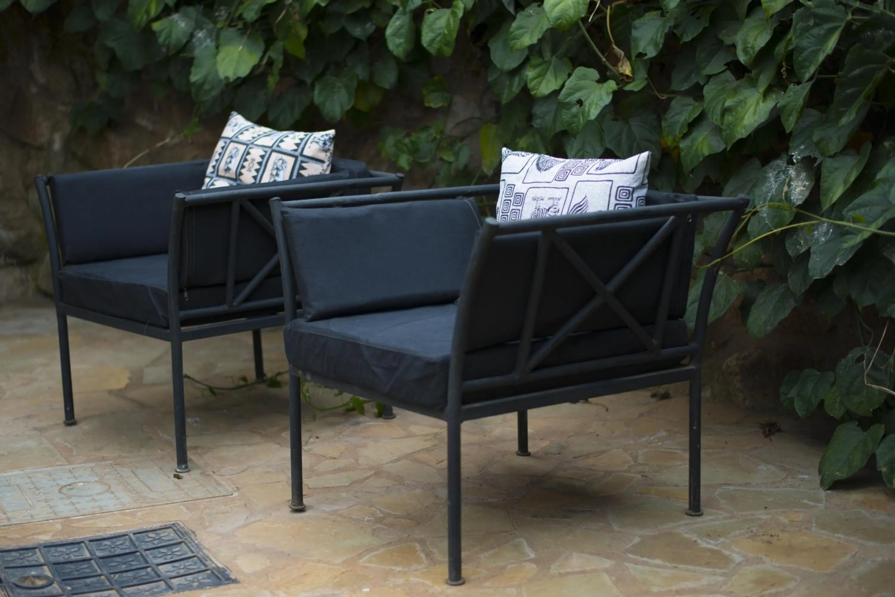 Patio in Nyati Hill Cottages