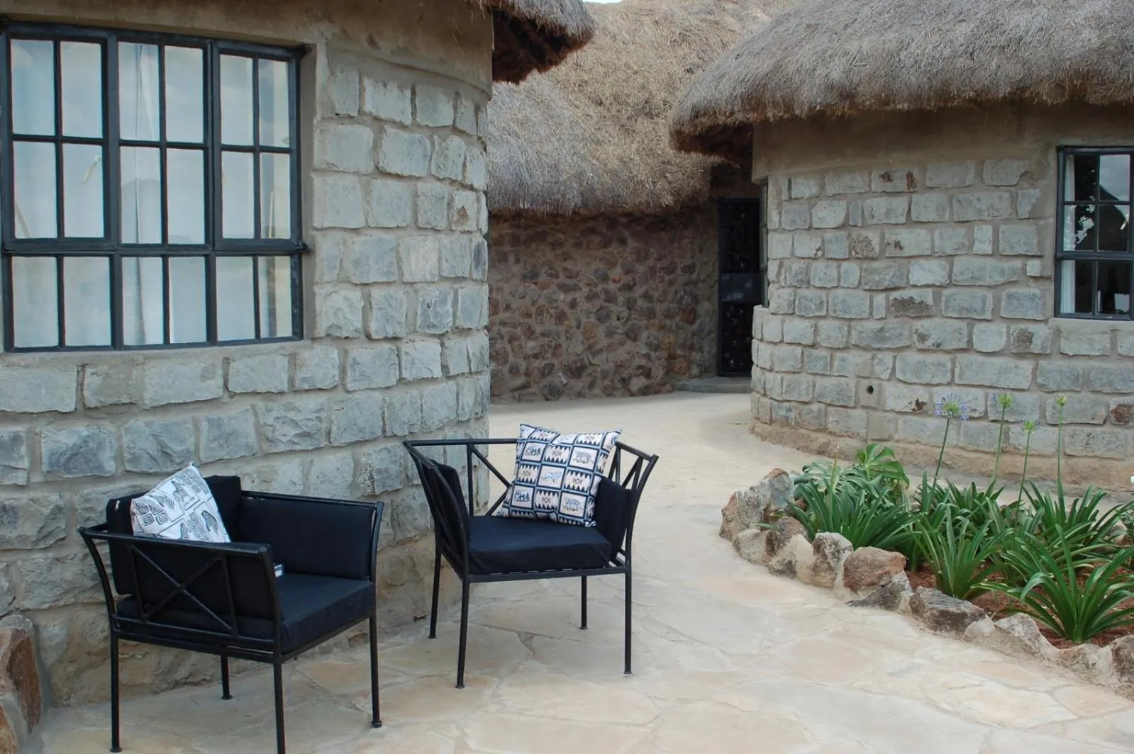 Patio in Nyati Hill Cottages