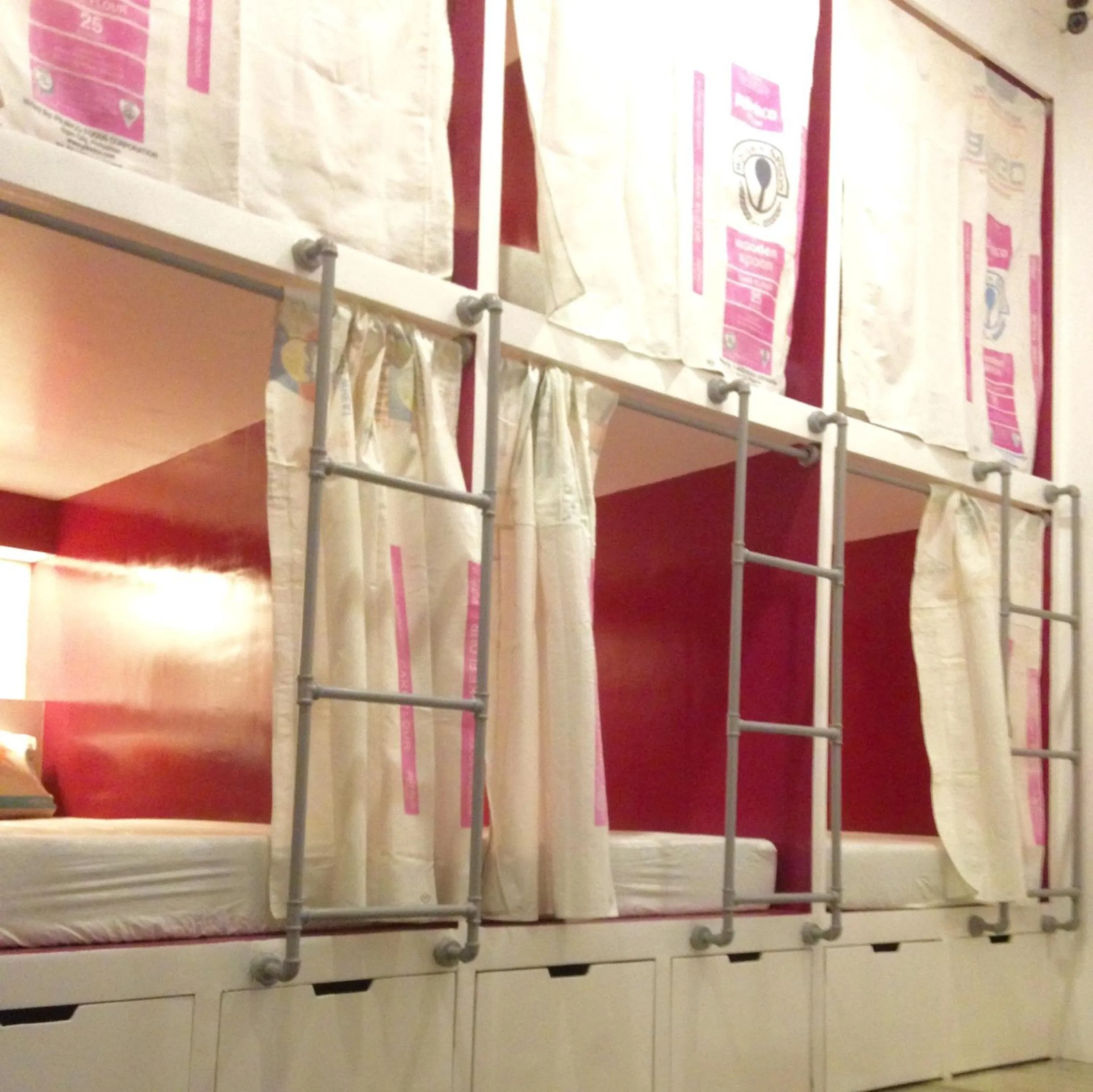 Bed in Moon Fools Hostel