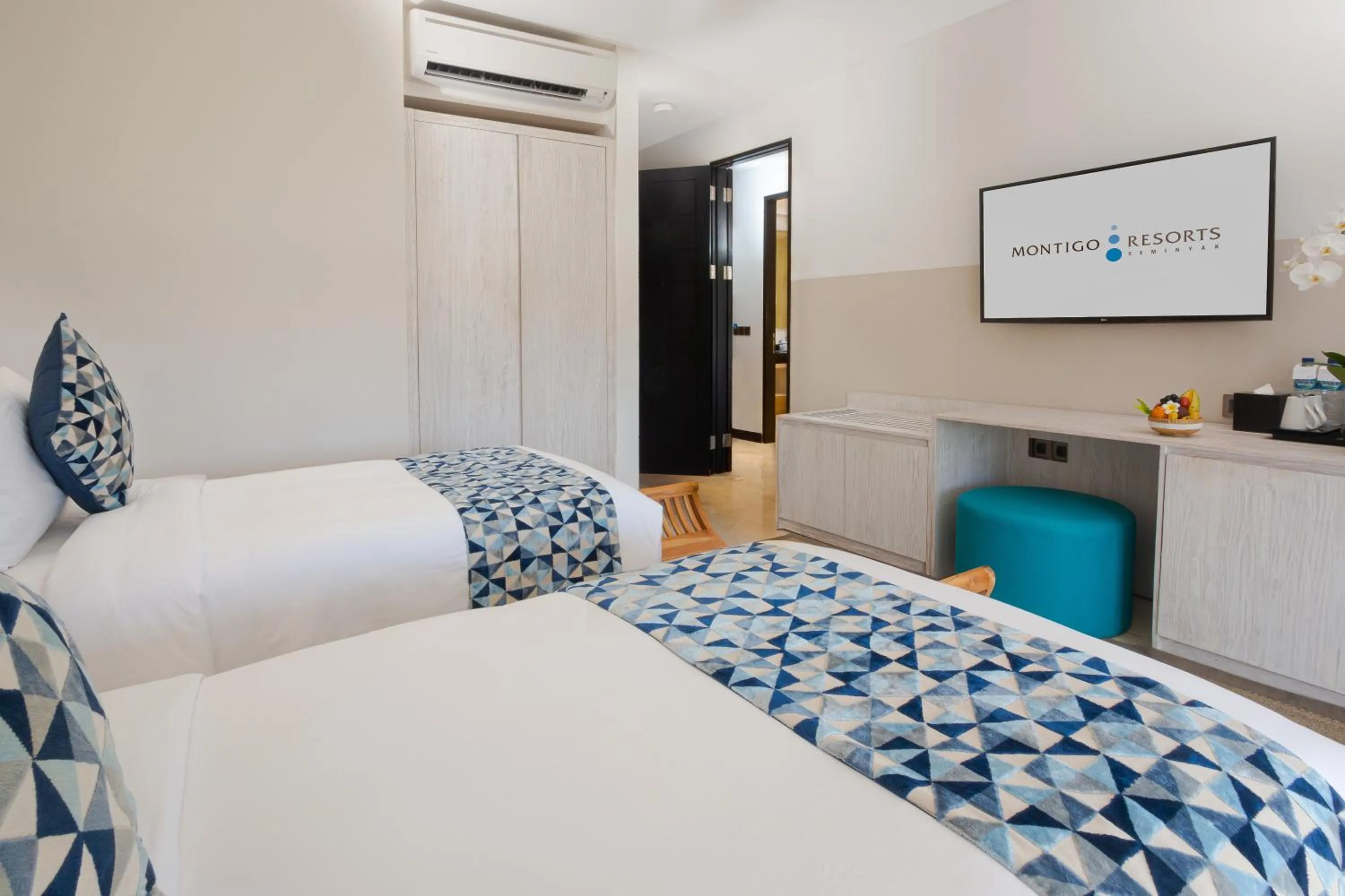 Bed in Montigo Resorts Seminyak