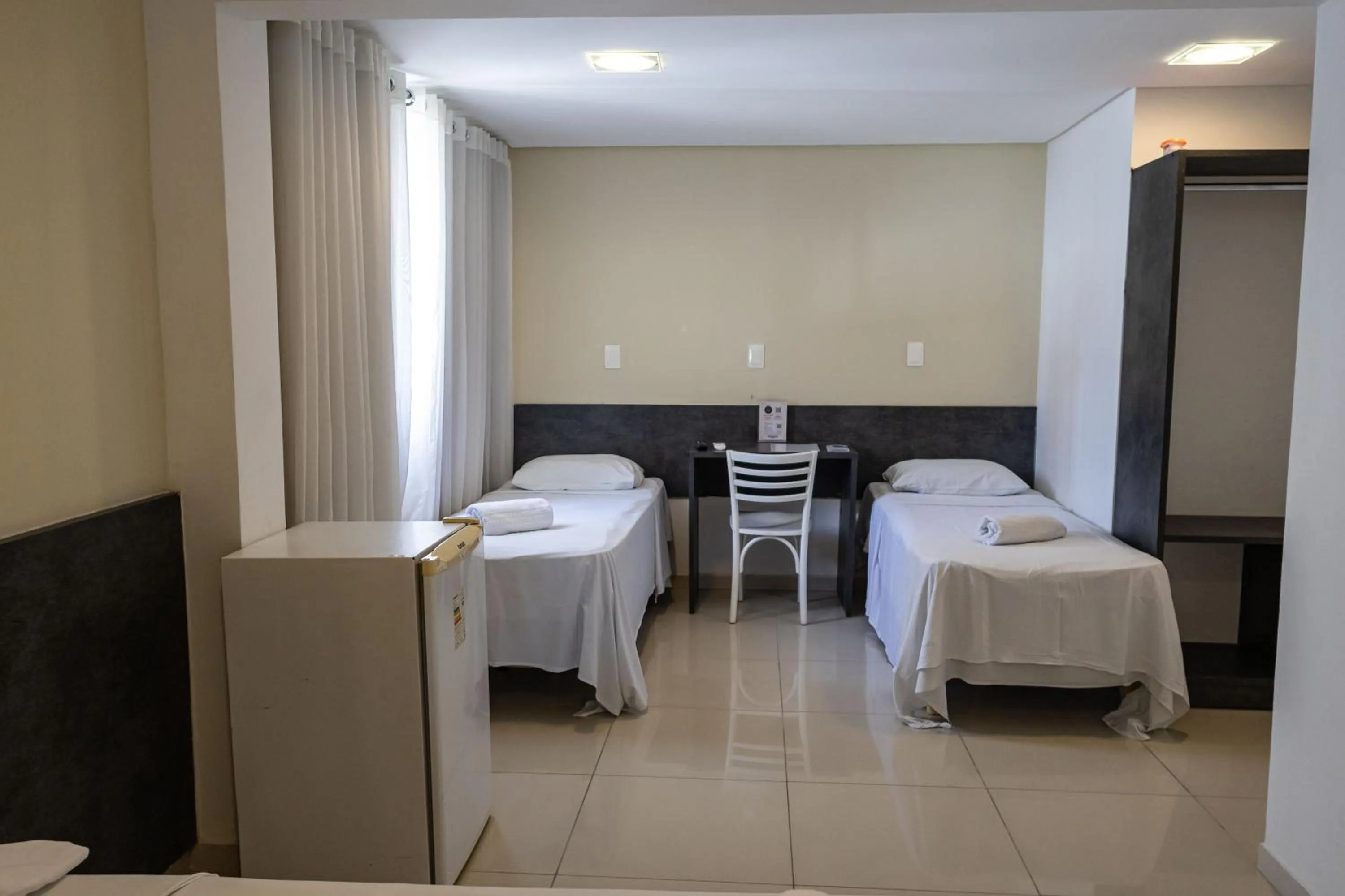 Bed in Scenarium Hotel