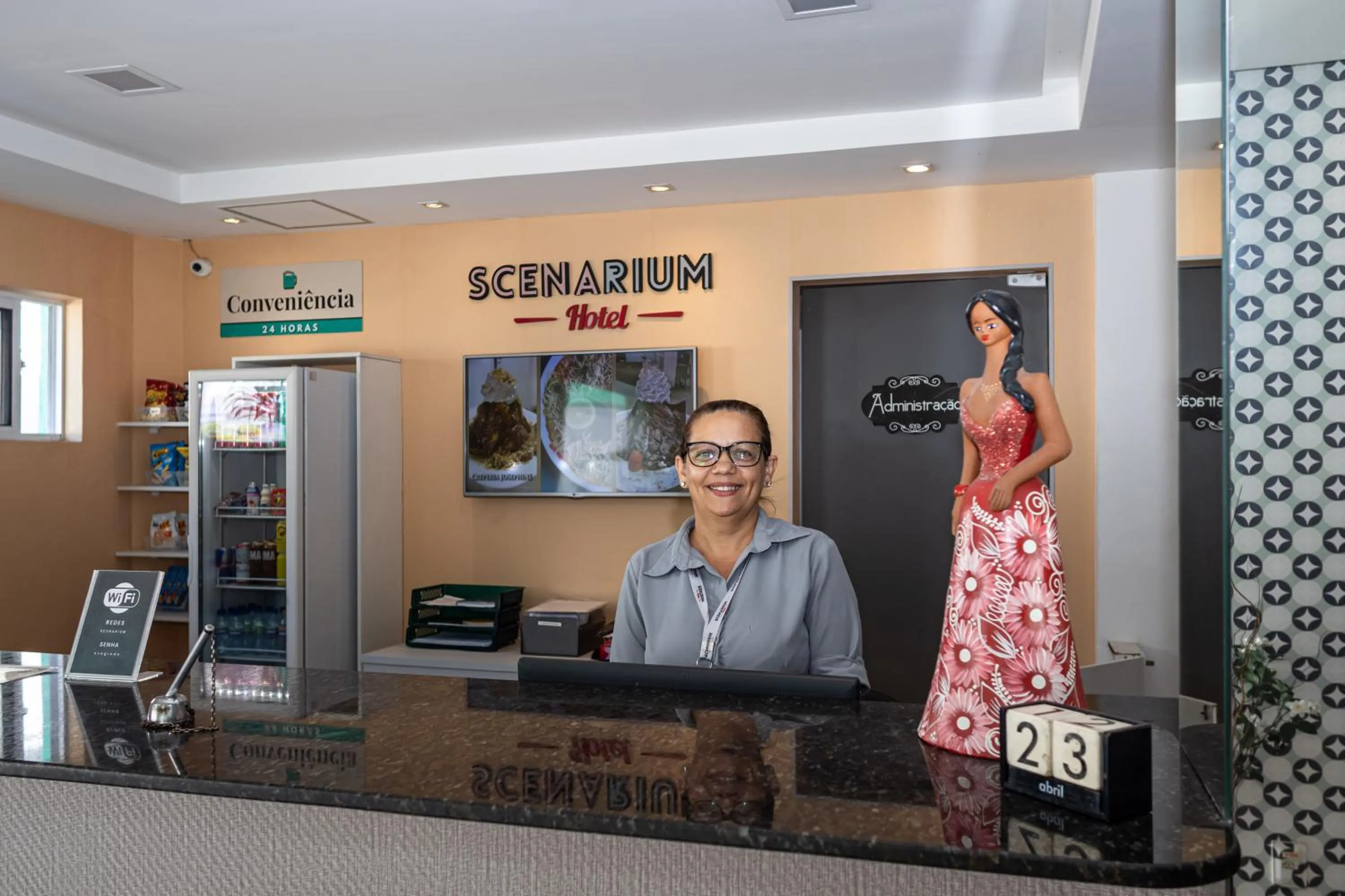 Property logo or sign in Scenarium Hotel