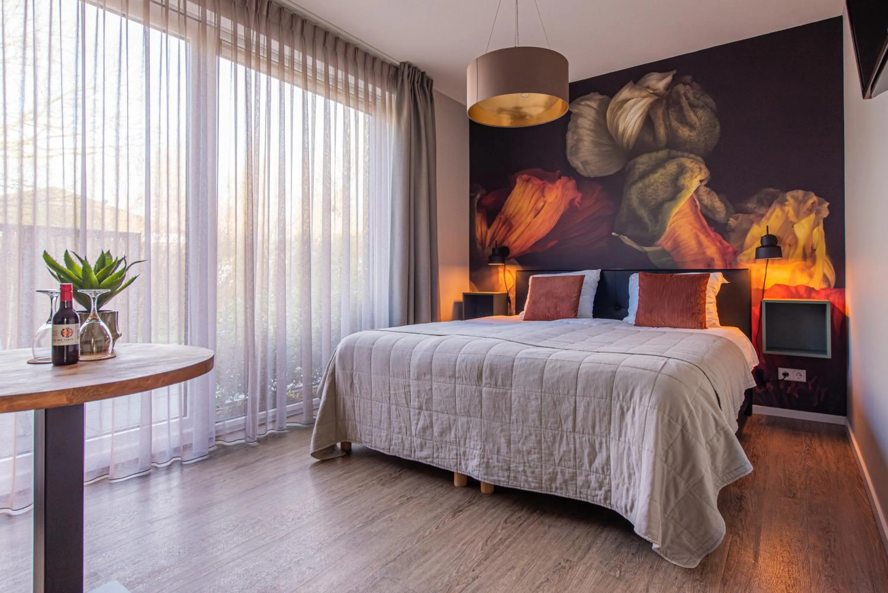 Bed in Villa Zoutelande