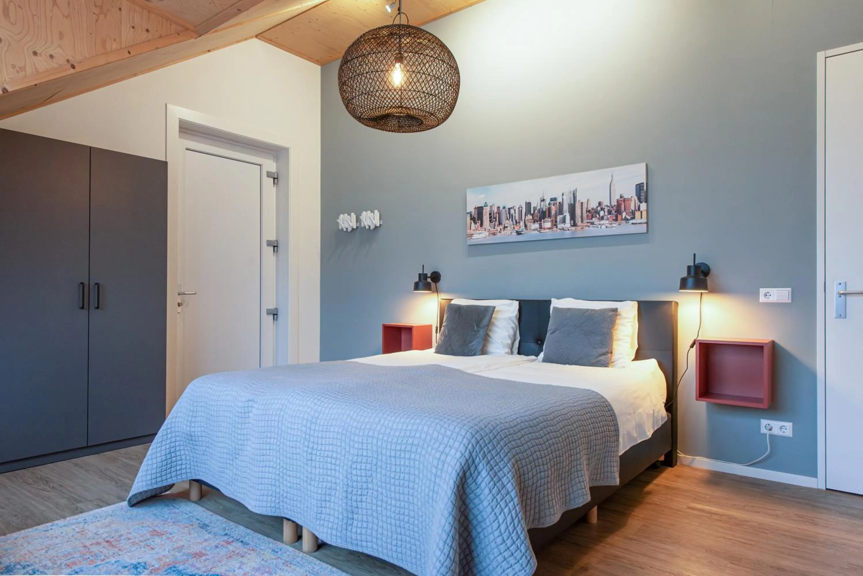 Bed in Villa Zoutelande