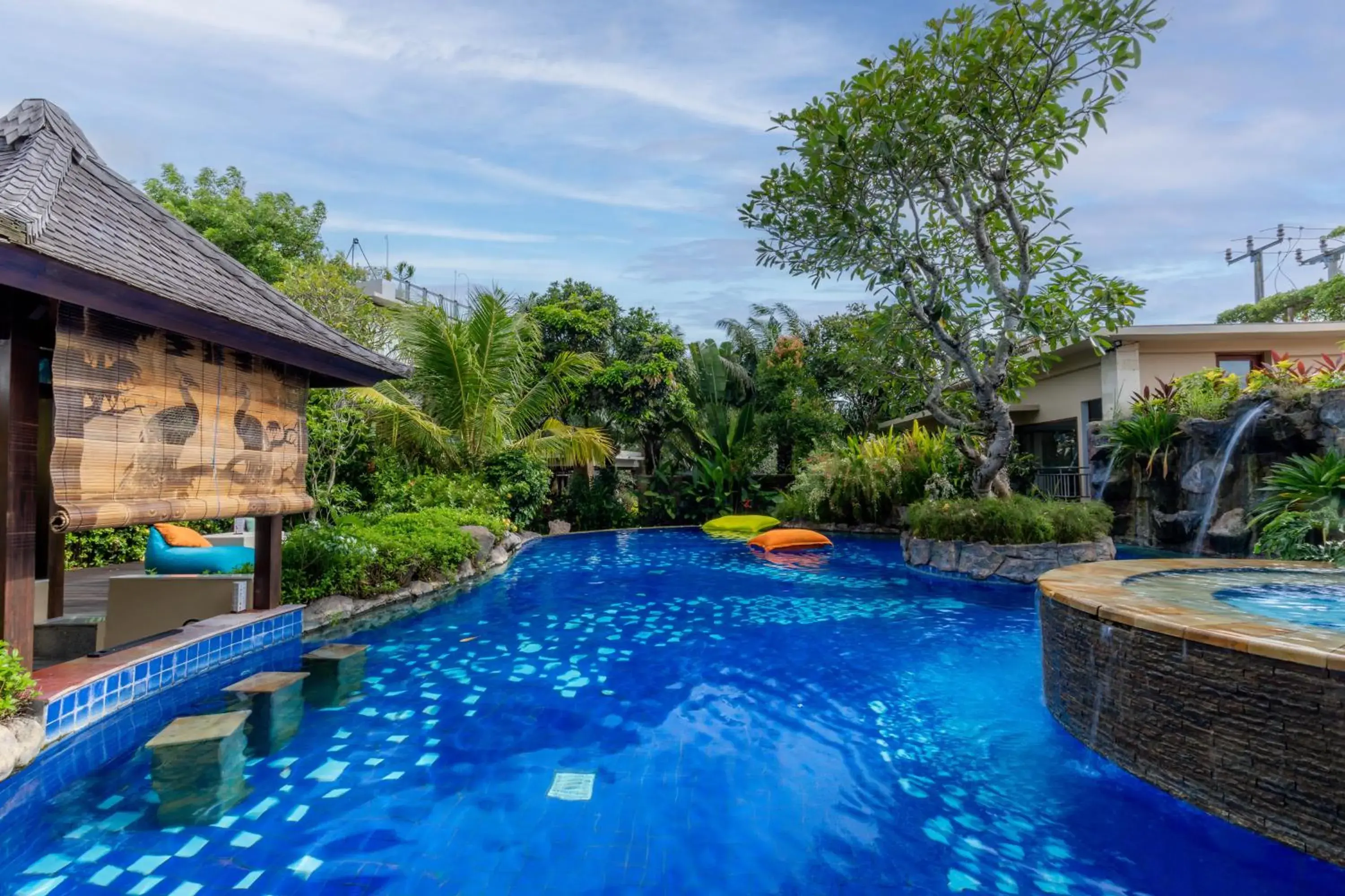 Swimming pool in The Leaf Jimbaran Swimming pool in The Leaf Jimbaran