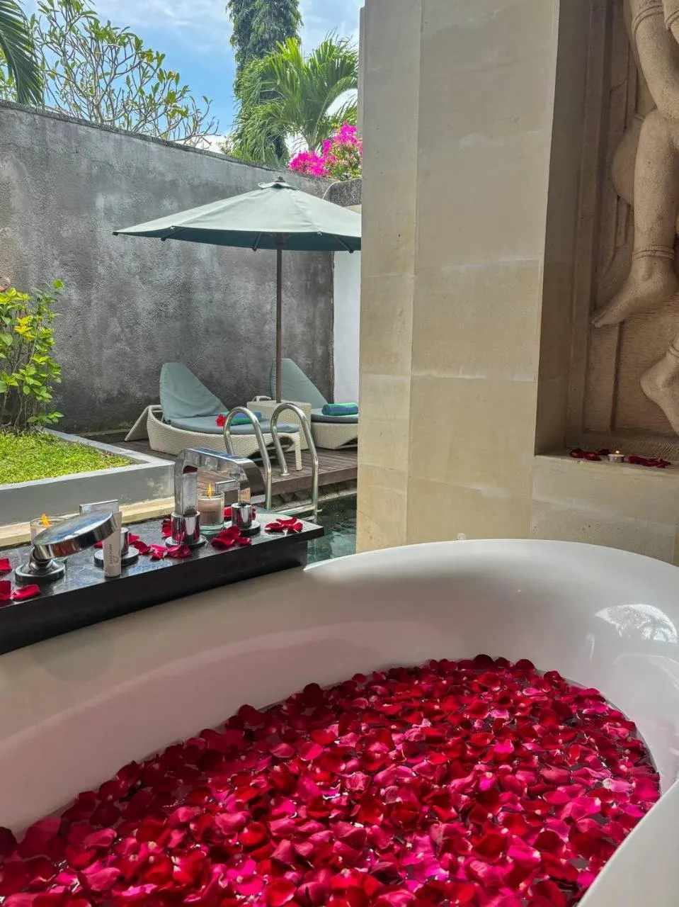 Decorative detail in The Leaf Jimbaran