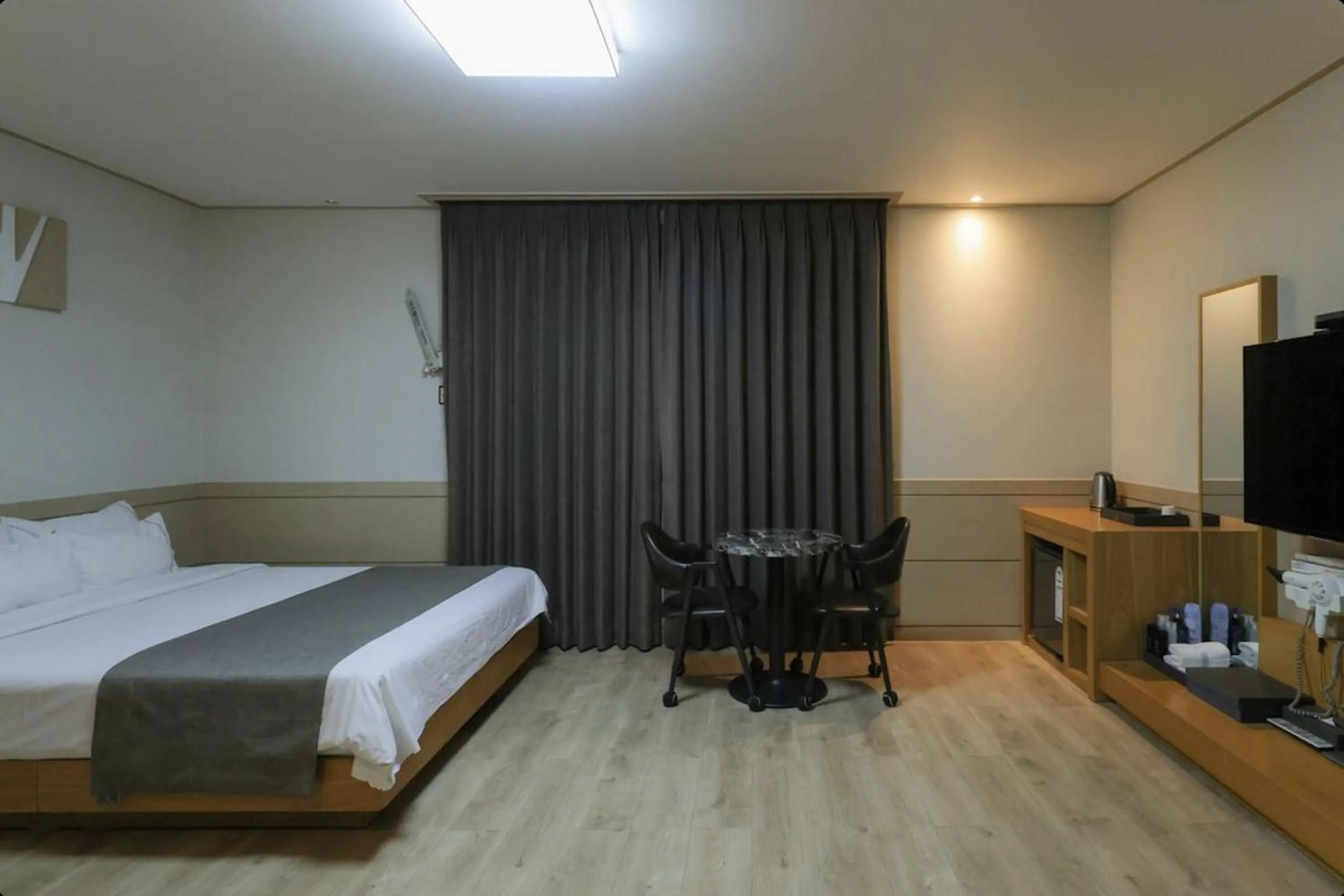 Bed in Yeosu Hotel Zava