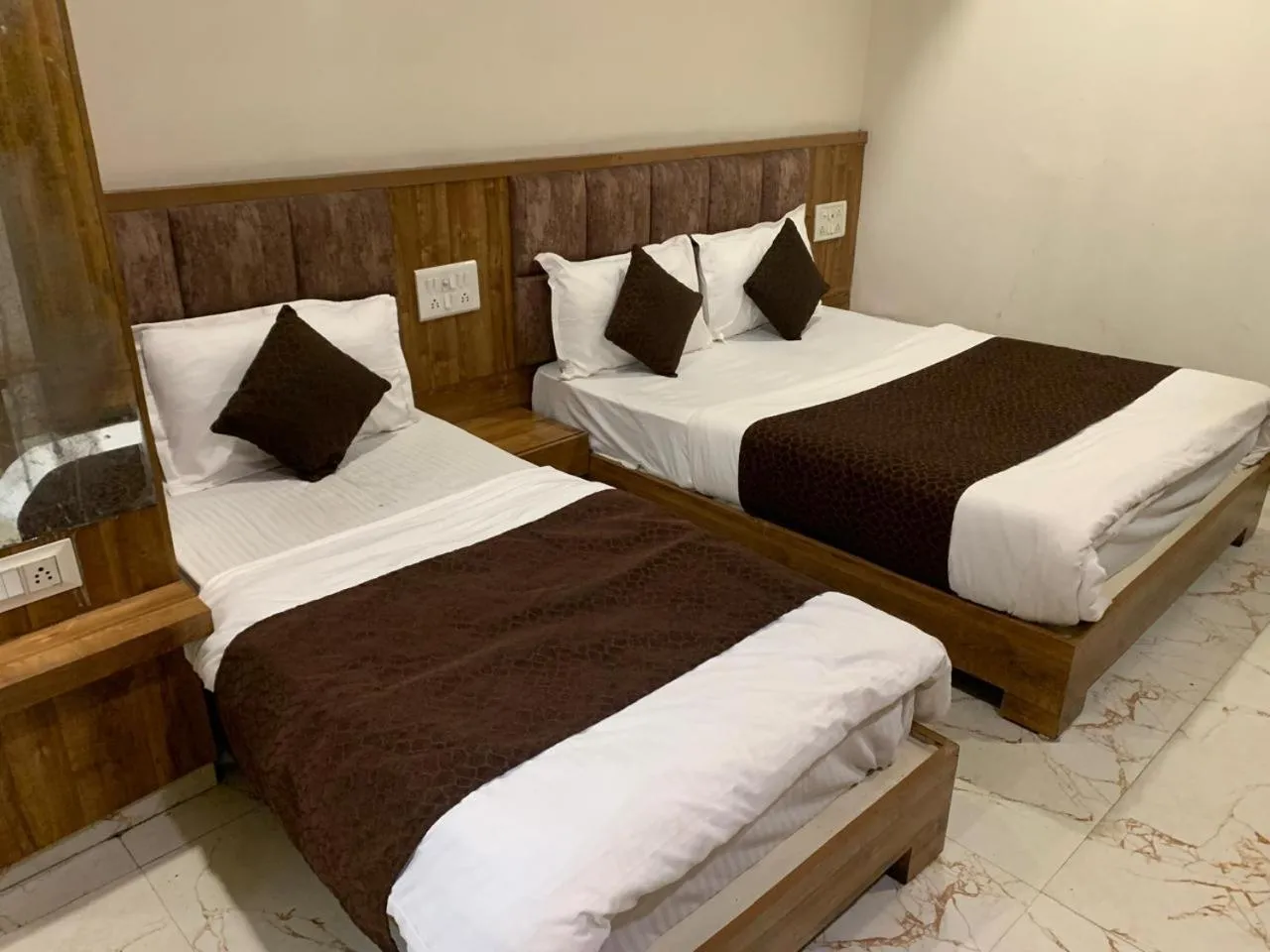 Bed in Hotel Signature