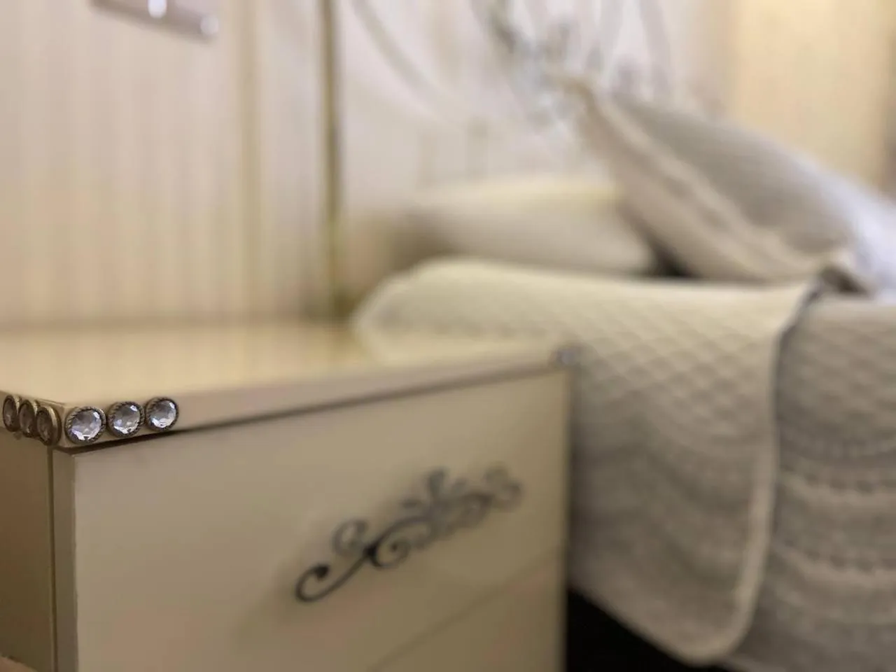 Decorative detail, Bed in Old Tbilisi Apart-Hotel