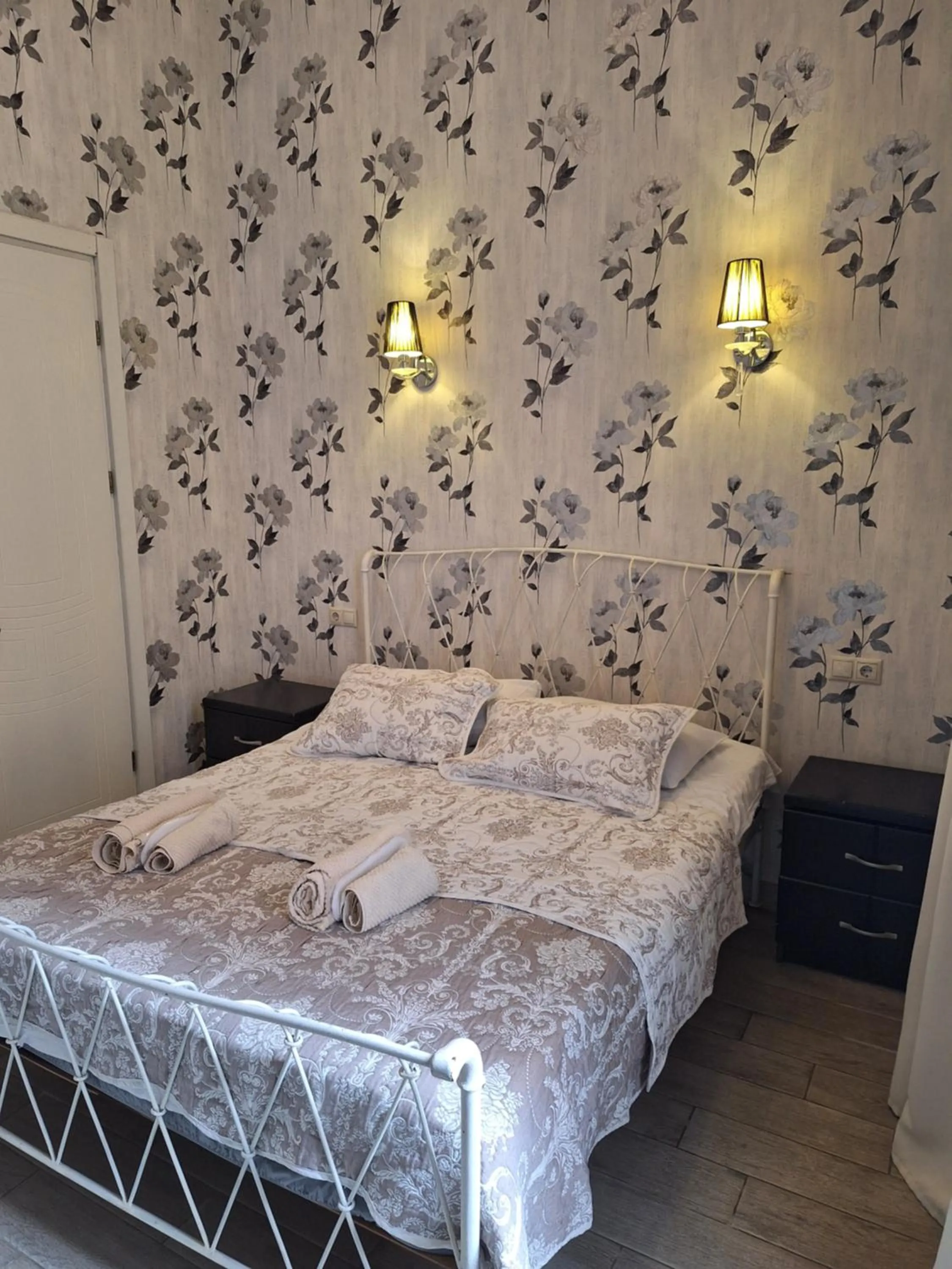 Bed in Old Tbilisi Apart-Hotel