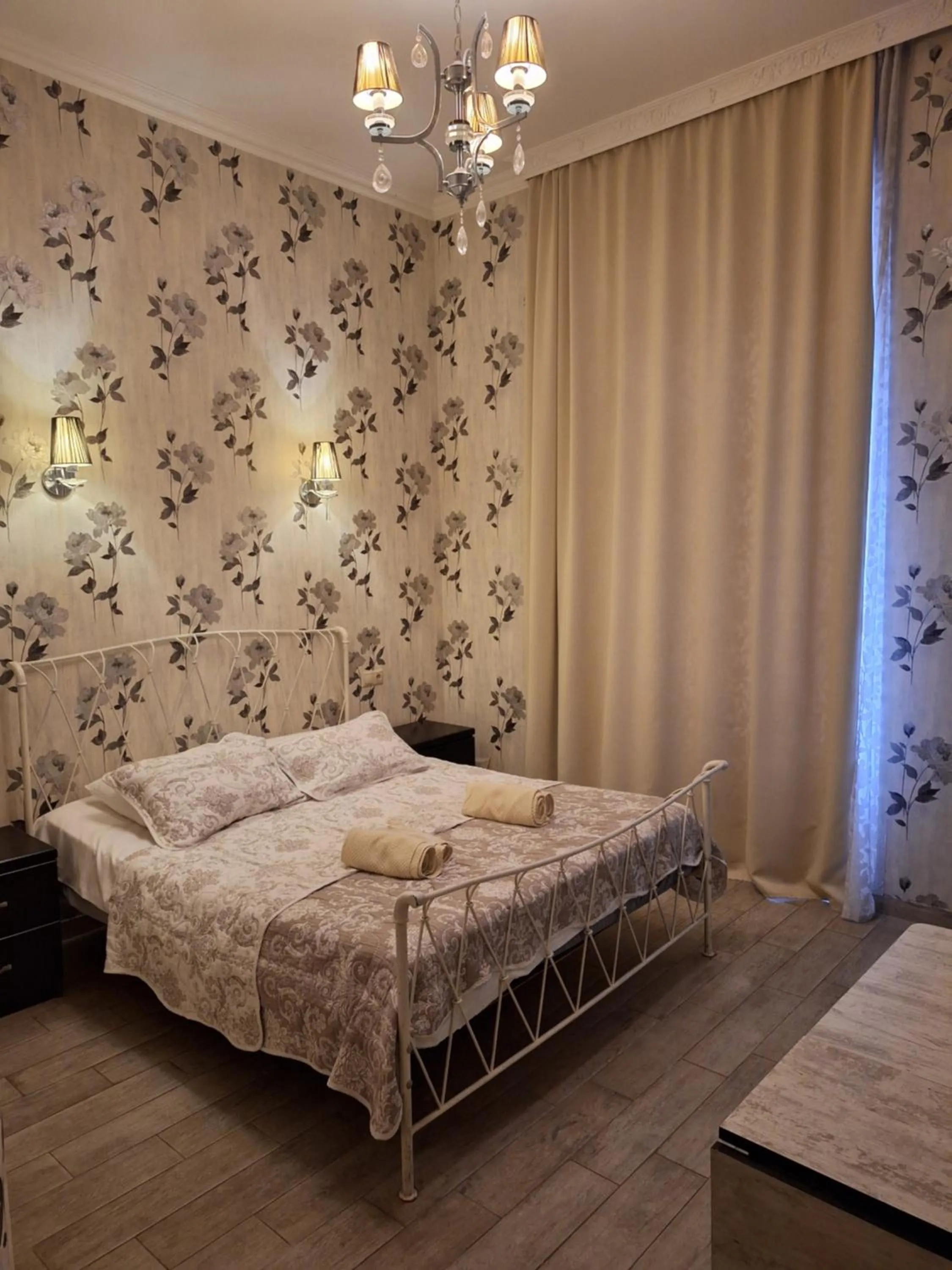 Bed in Old Tbilisi Apart-Hotel