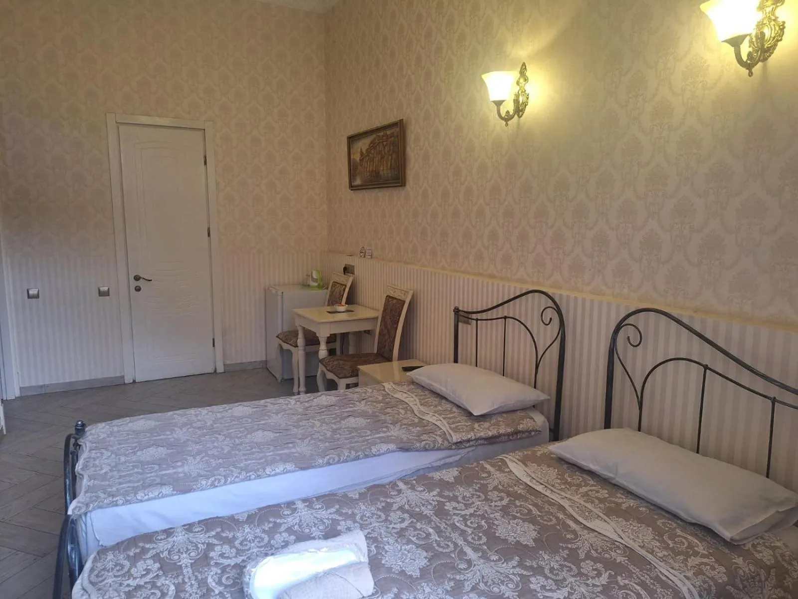 Bed in Old Tbilisi Apart-Hotel