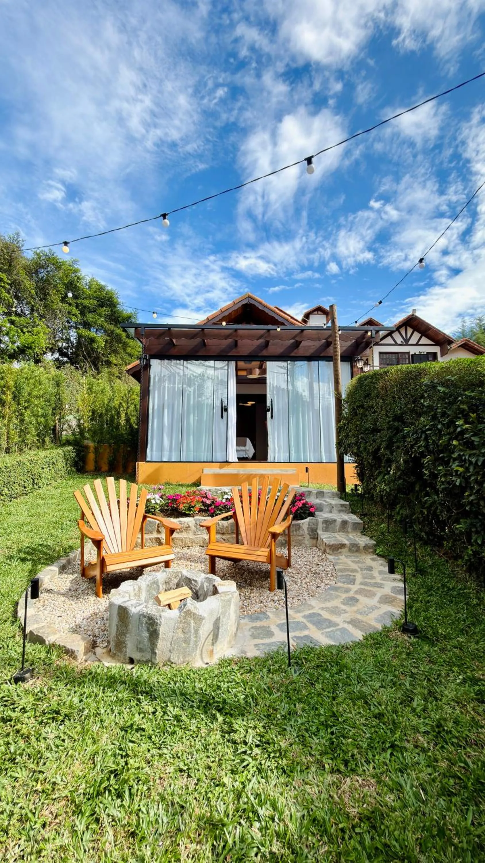 Spring in Chalés Leopoldo em Monte Verde