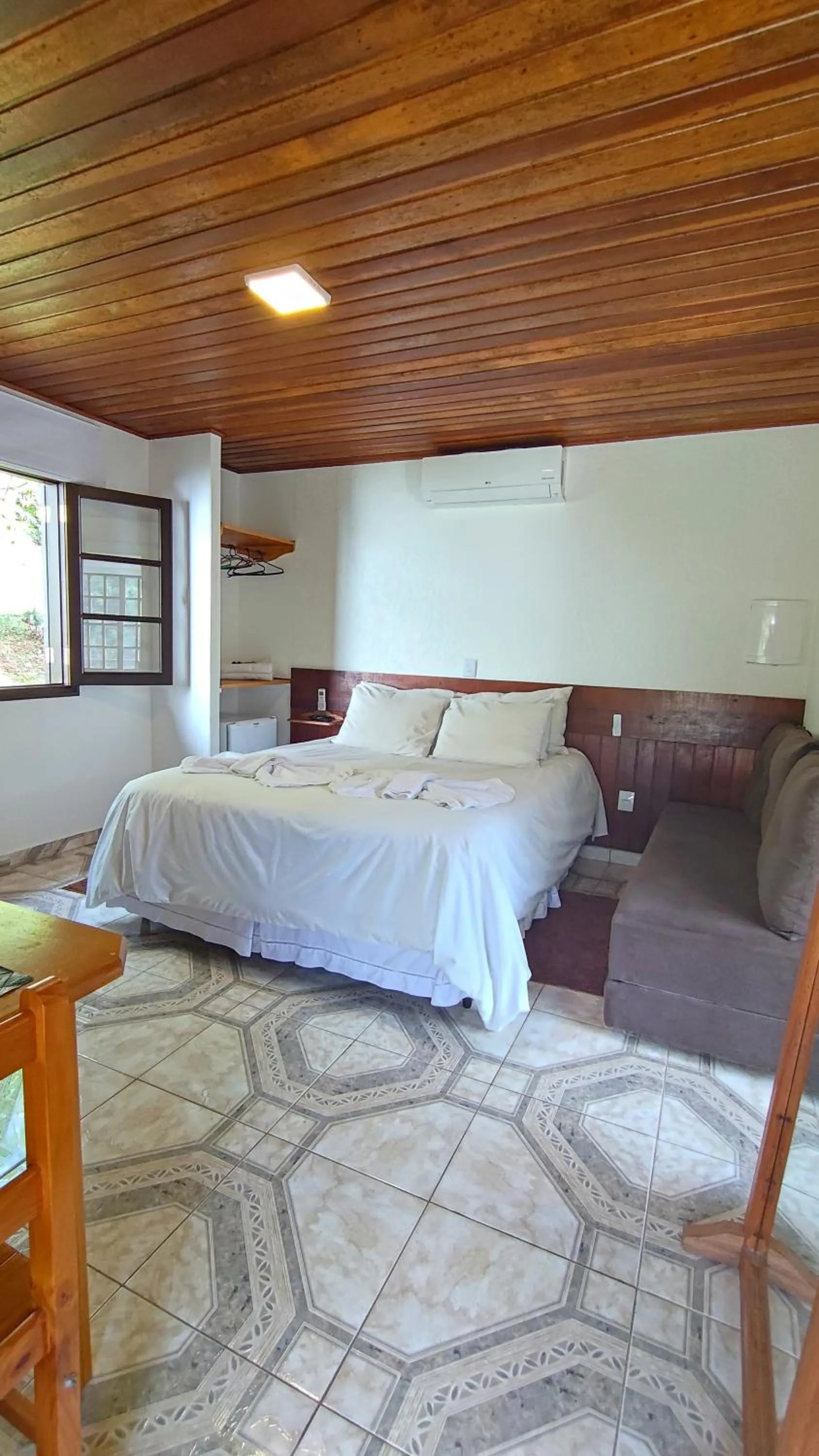 Bed in Chalés Leopoldo em Monte Verde