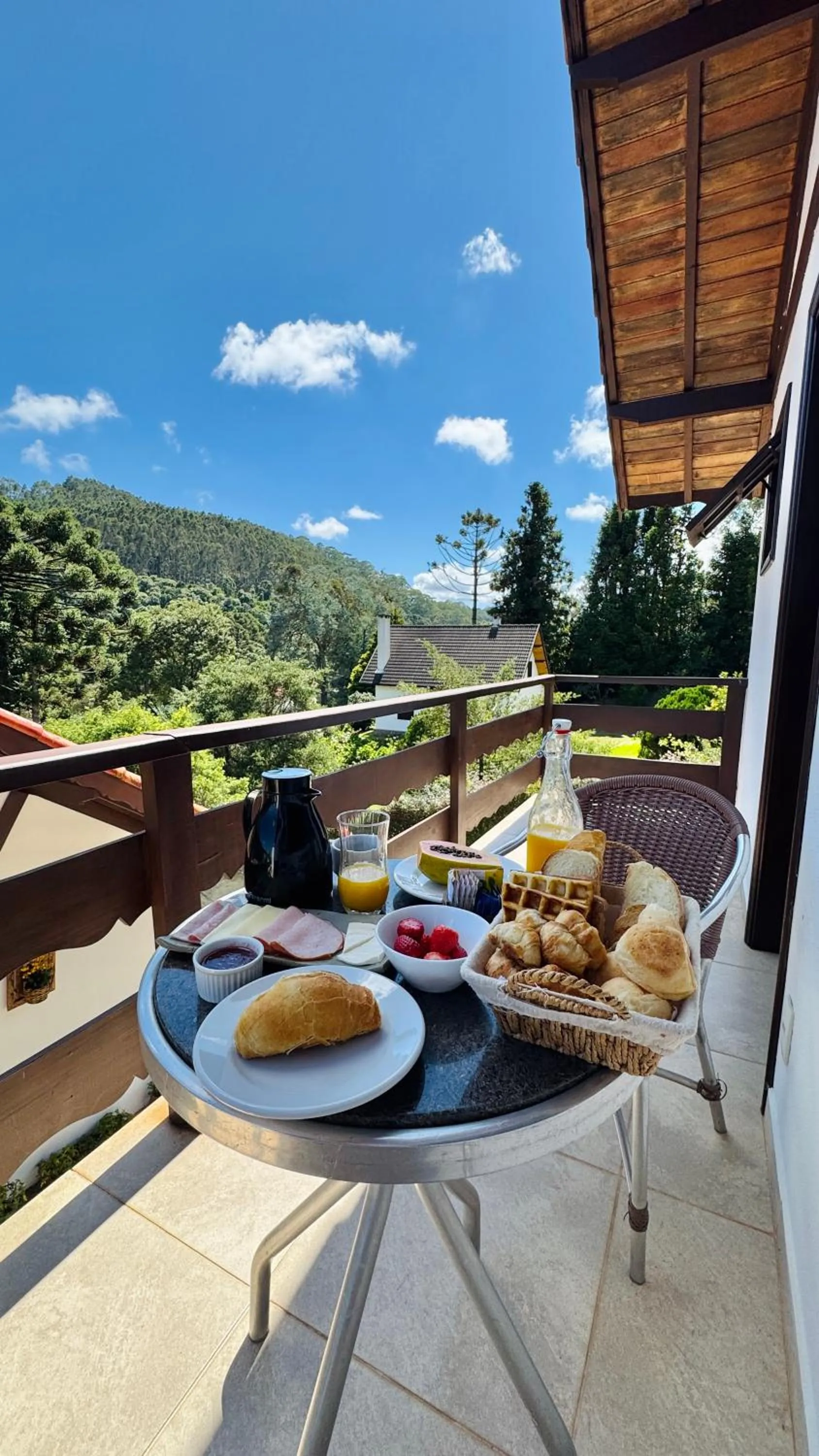 View (from property/room) in Chalés Leopoldo em Monte Verde