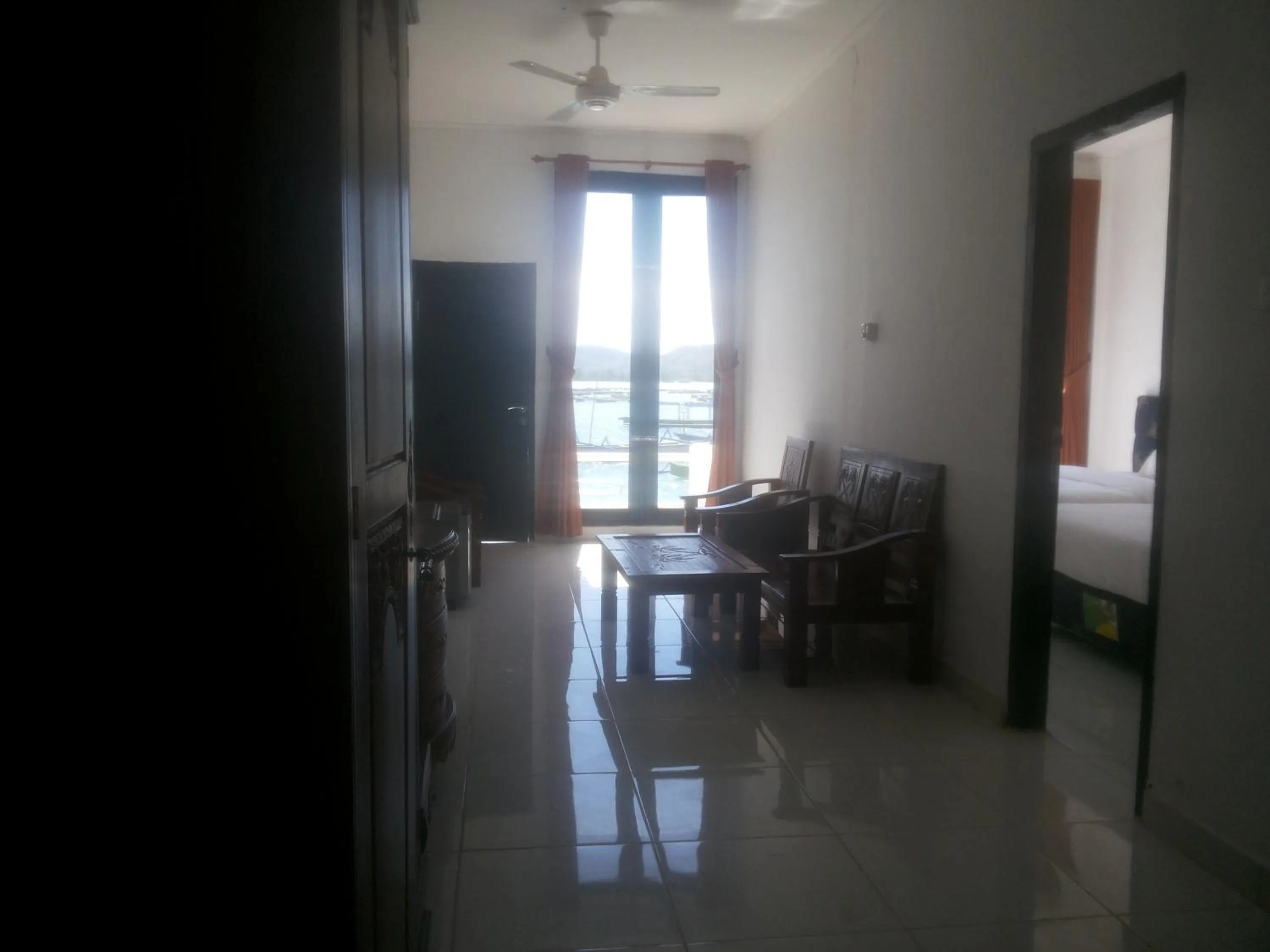 Living room in Spear Beach House