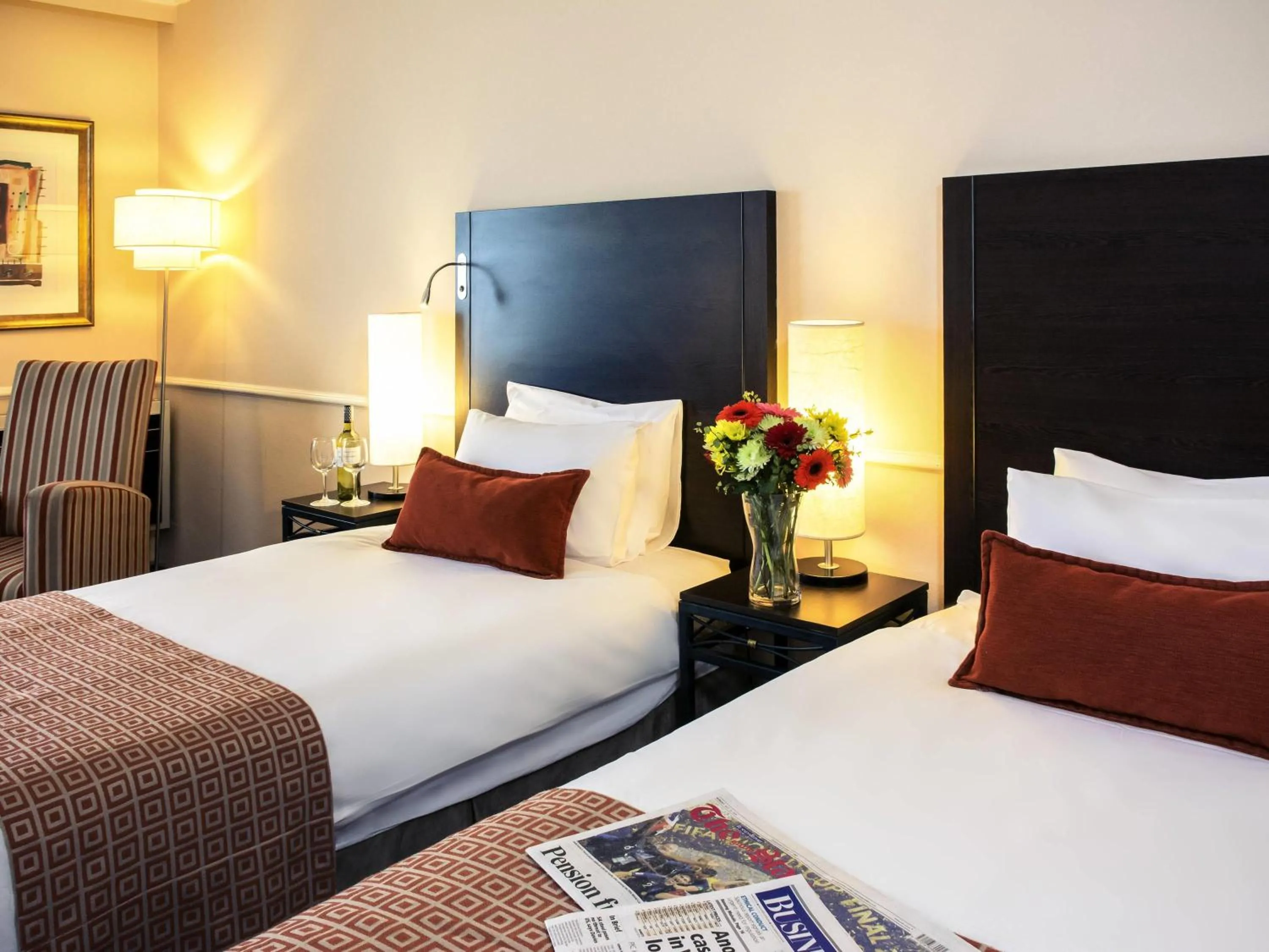 Bedroom, Bed in Mercure Johannesburg Midrand