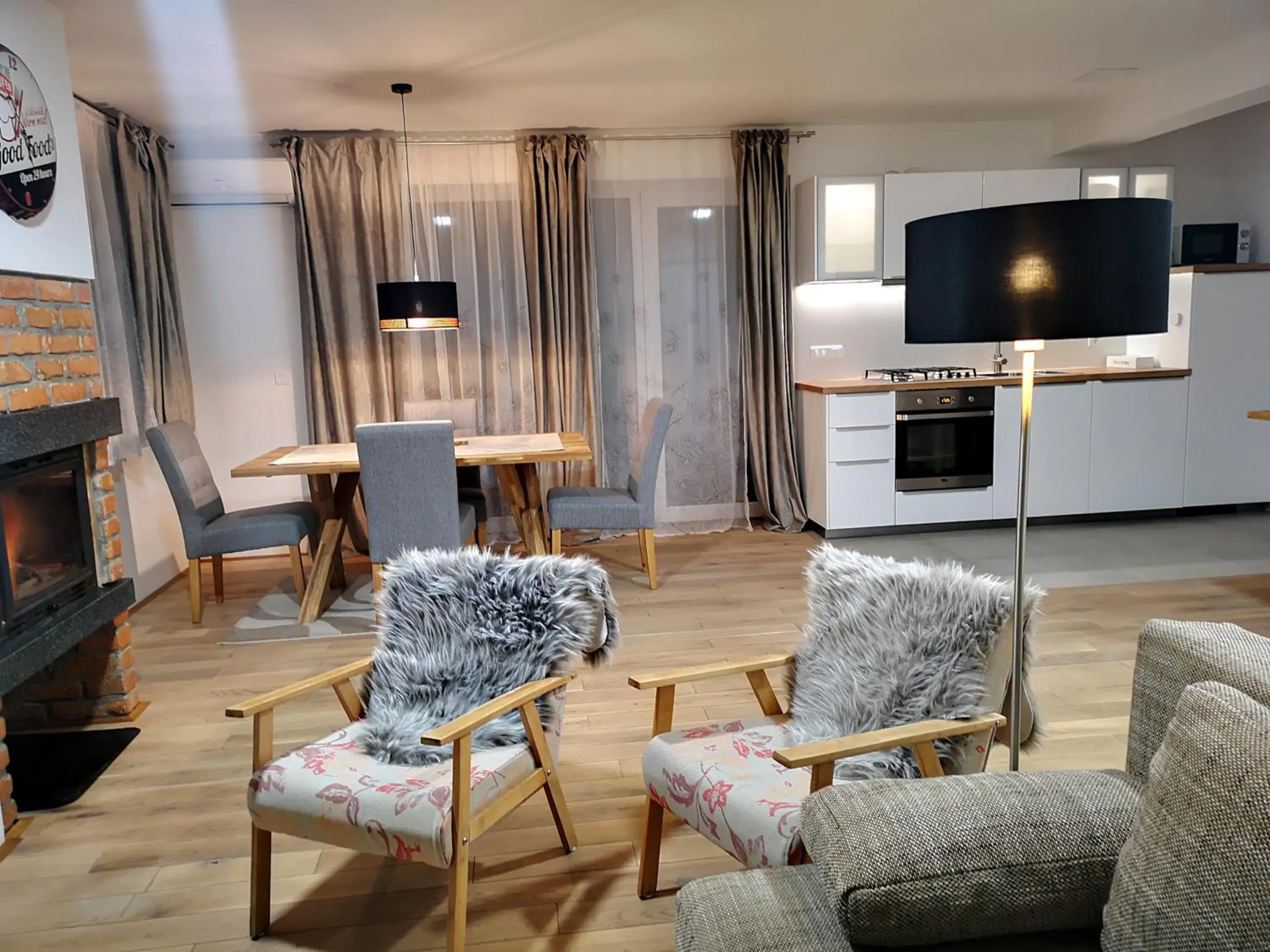 Living room in PR`FIK Apartments Living room in PR`FIK Apartments