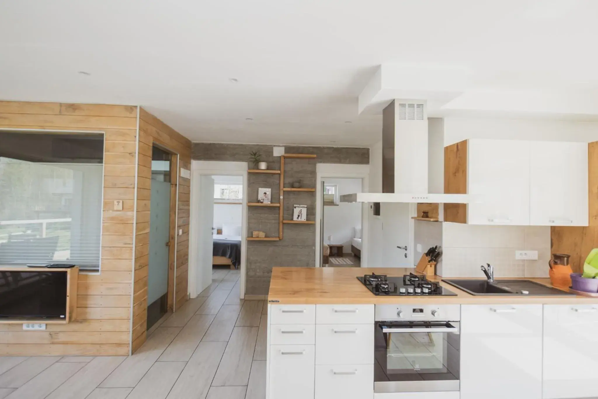 Two-Bedroom Apartment with Terrace in PR`FIK Apartments Two-Bedroom Apartment with Terrace in PR`FIK Apartments