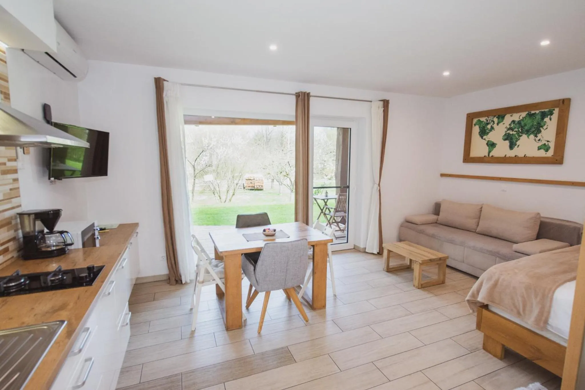 Seating area in PR`FIK Apartments