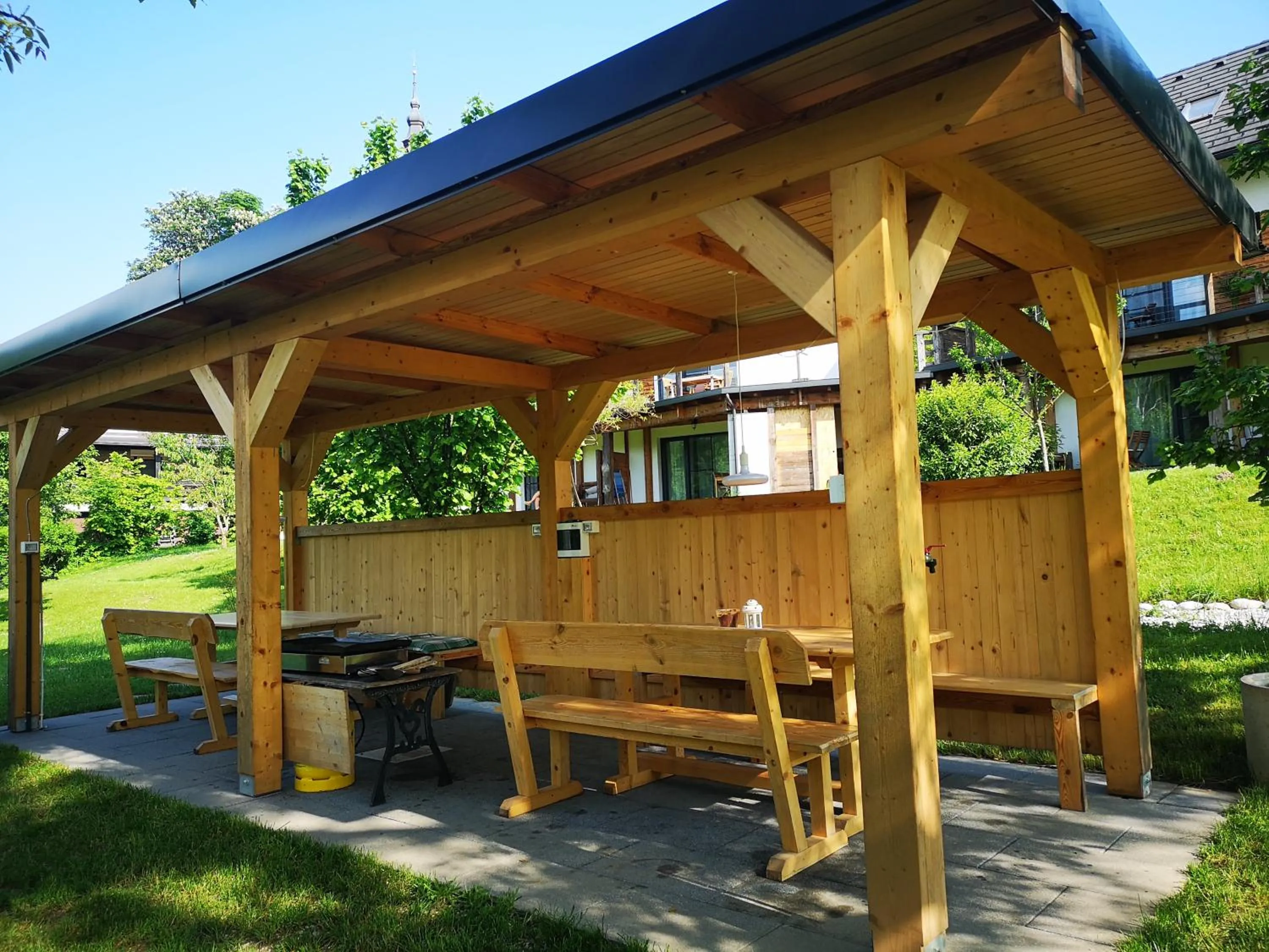BBQ facilities in PR`FIK Apartments