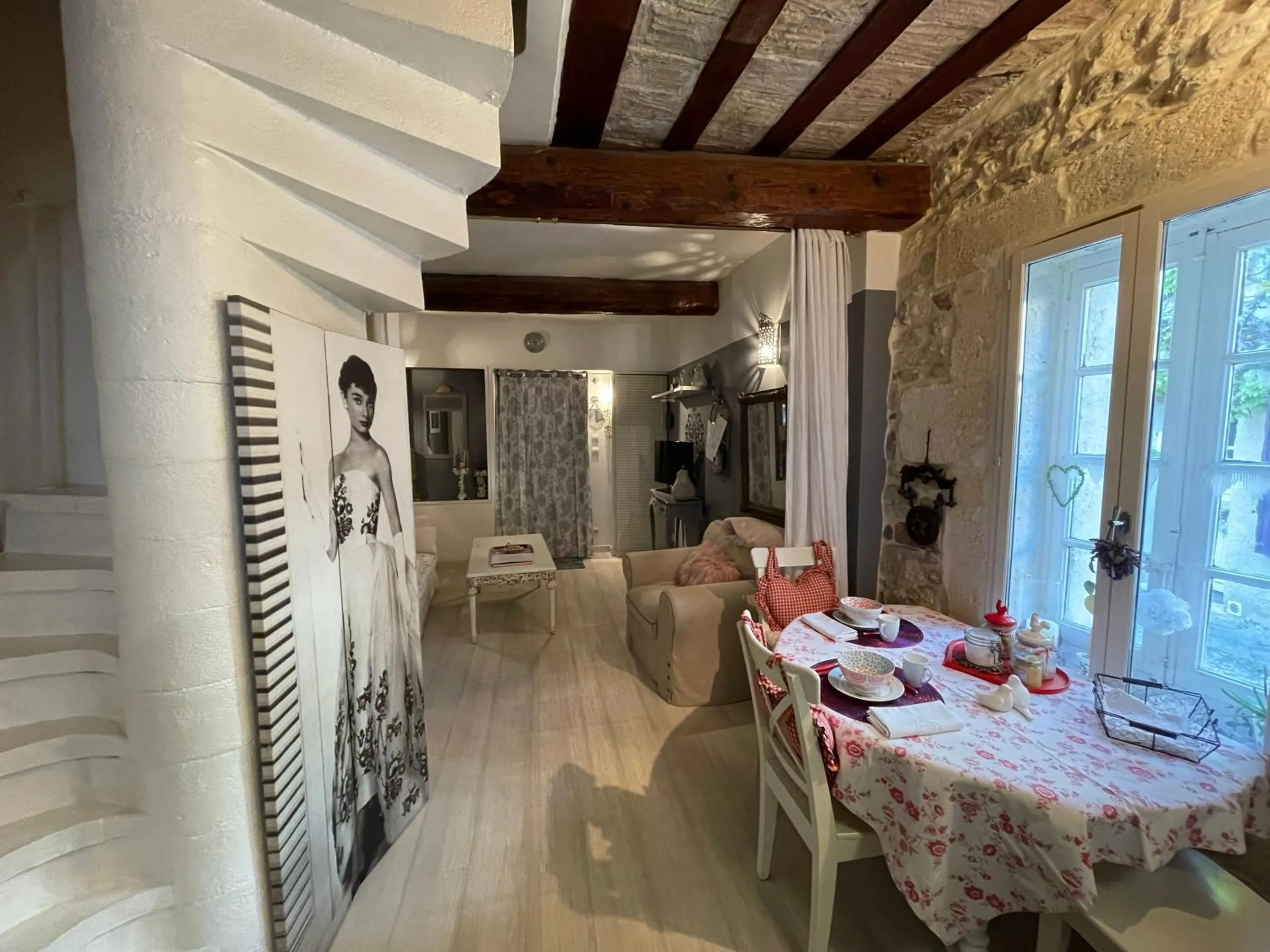 Dining area in Le Duplex de Lapparan